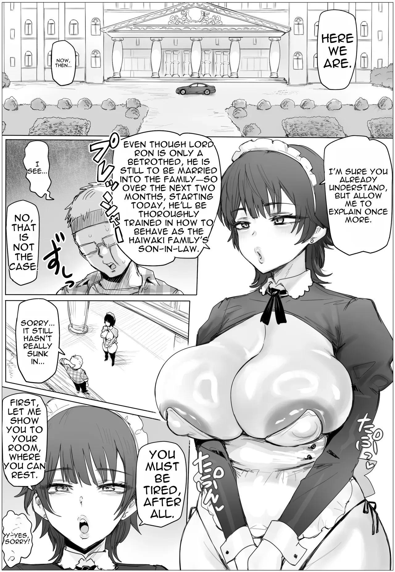 If I Practiced Pounding as a Maid, I Could Conquer the Young Lady’s Hole! page 4 full