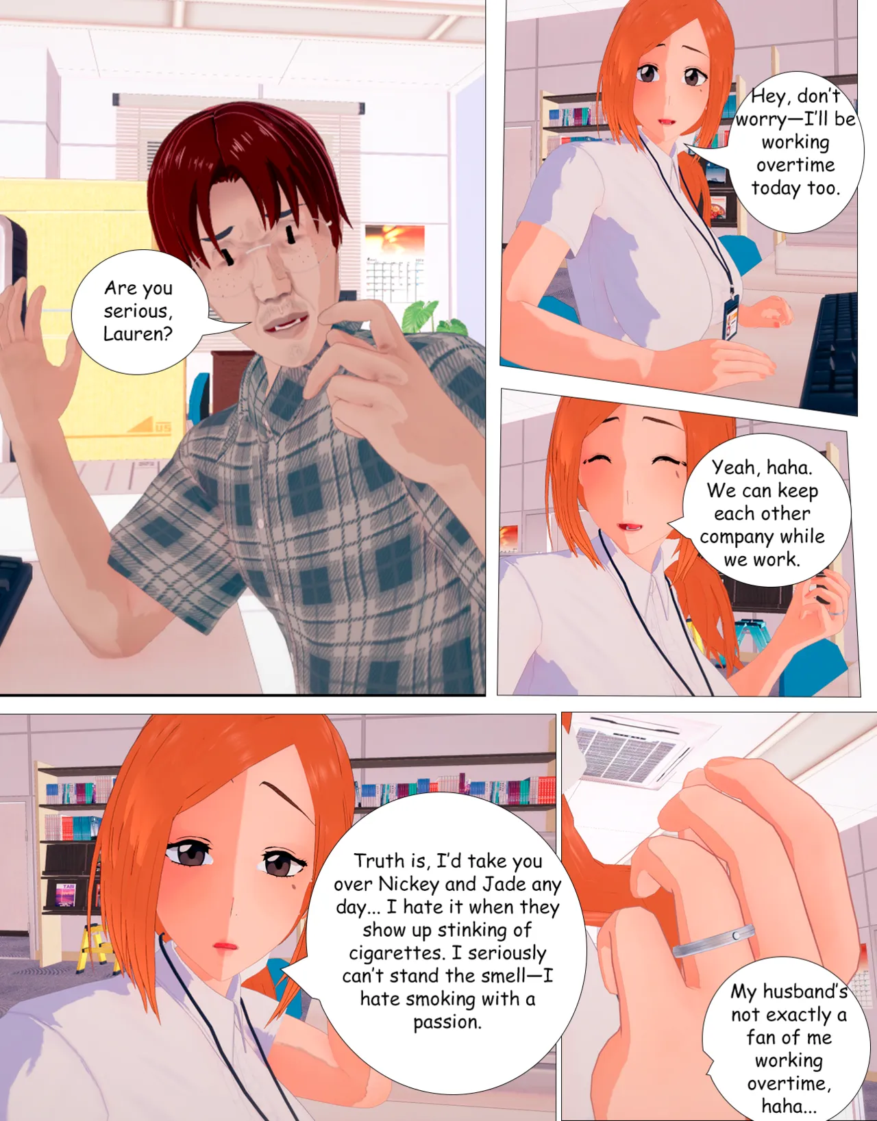 Smoking behind the workplace page 4 full
