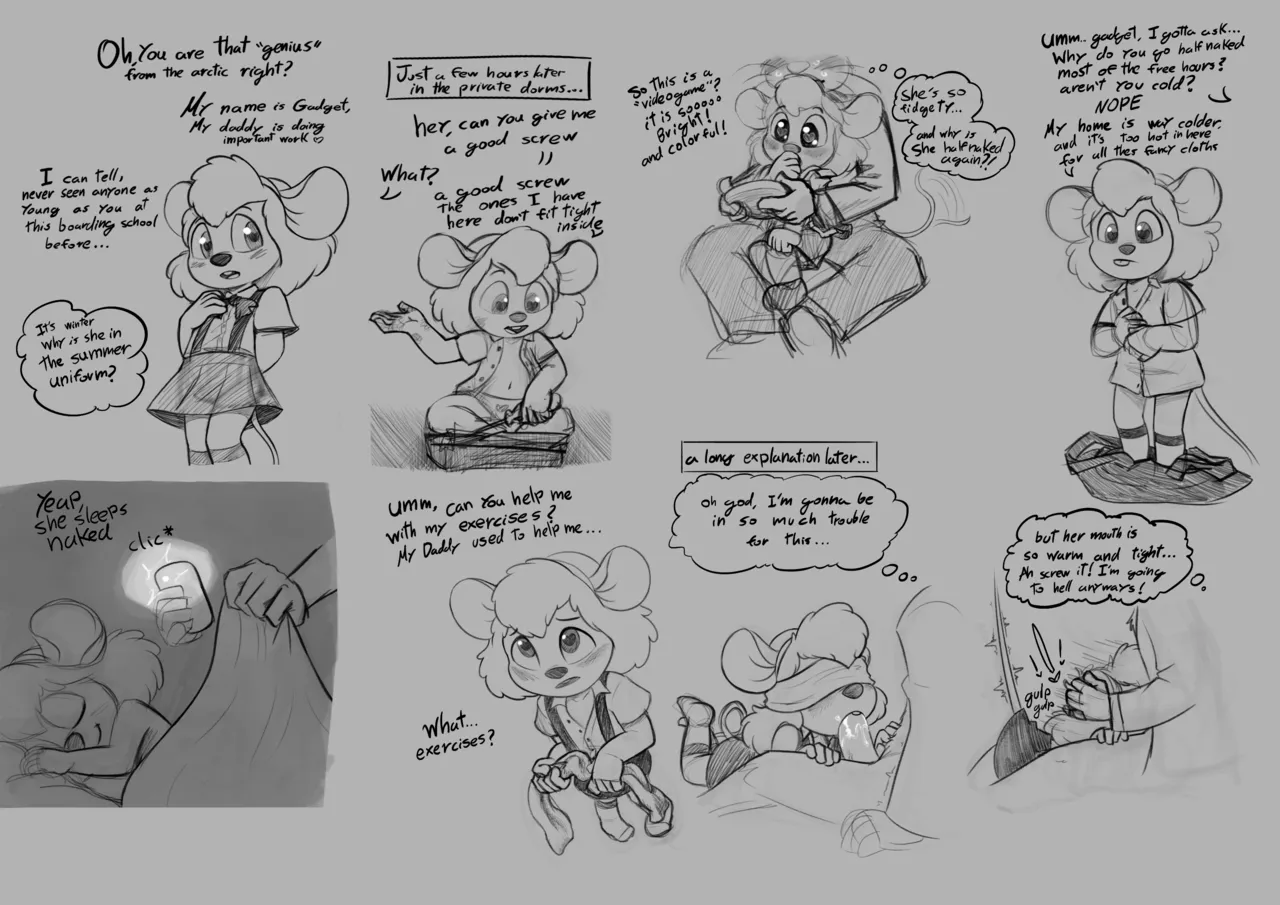 Daddy's Girl AU page 11 full