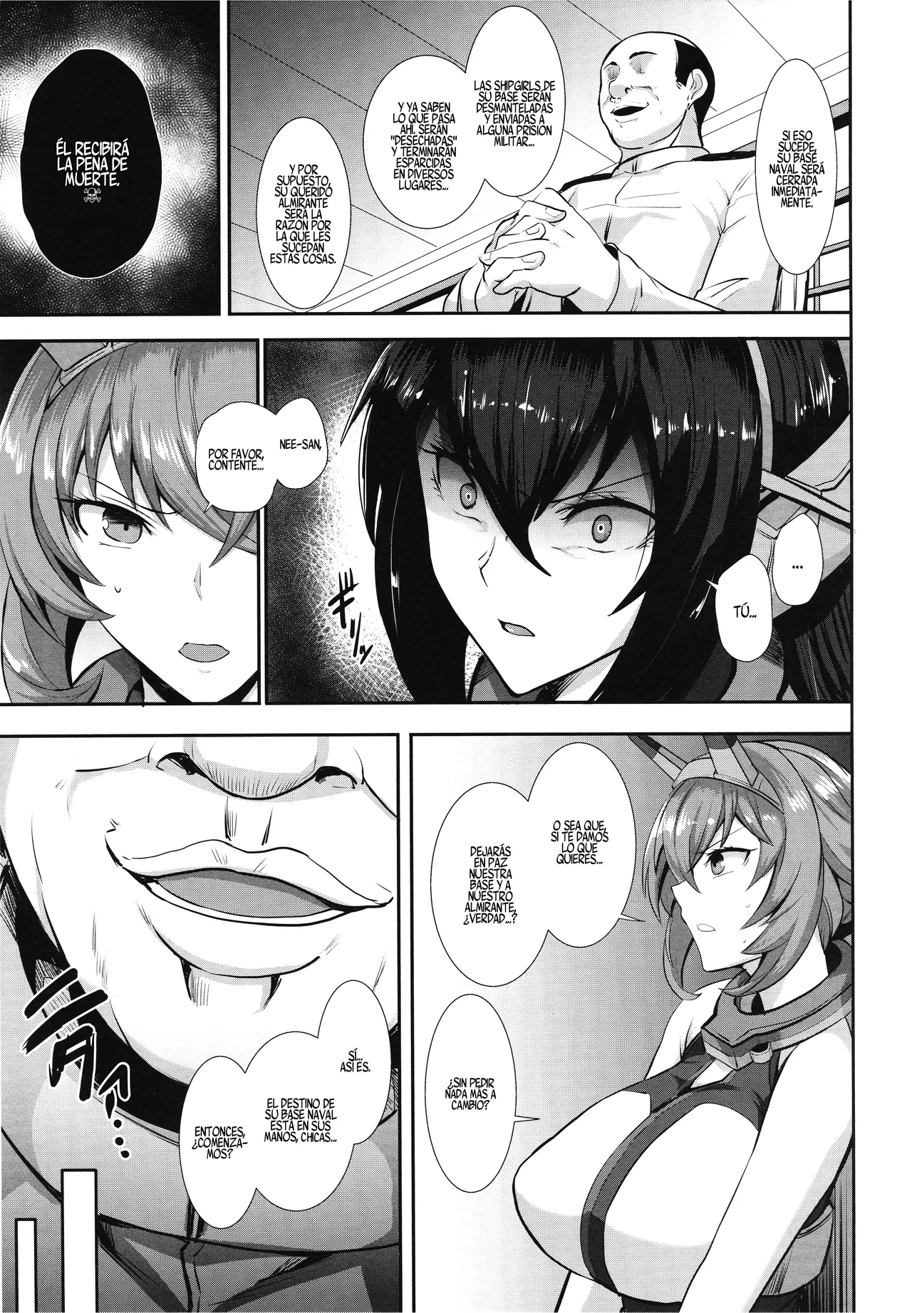 Ochiyuku Shimaikan | La caída de las hermanas page 6 full