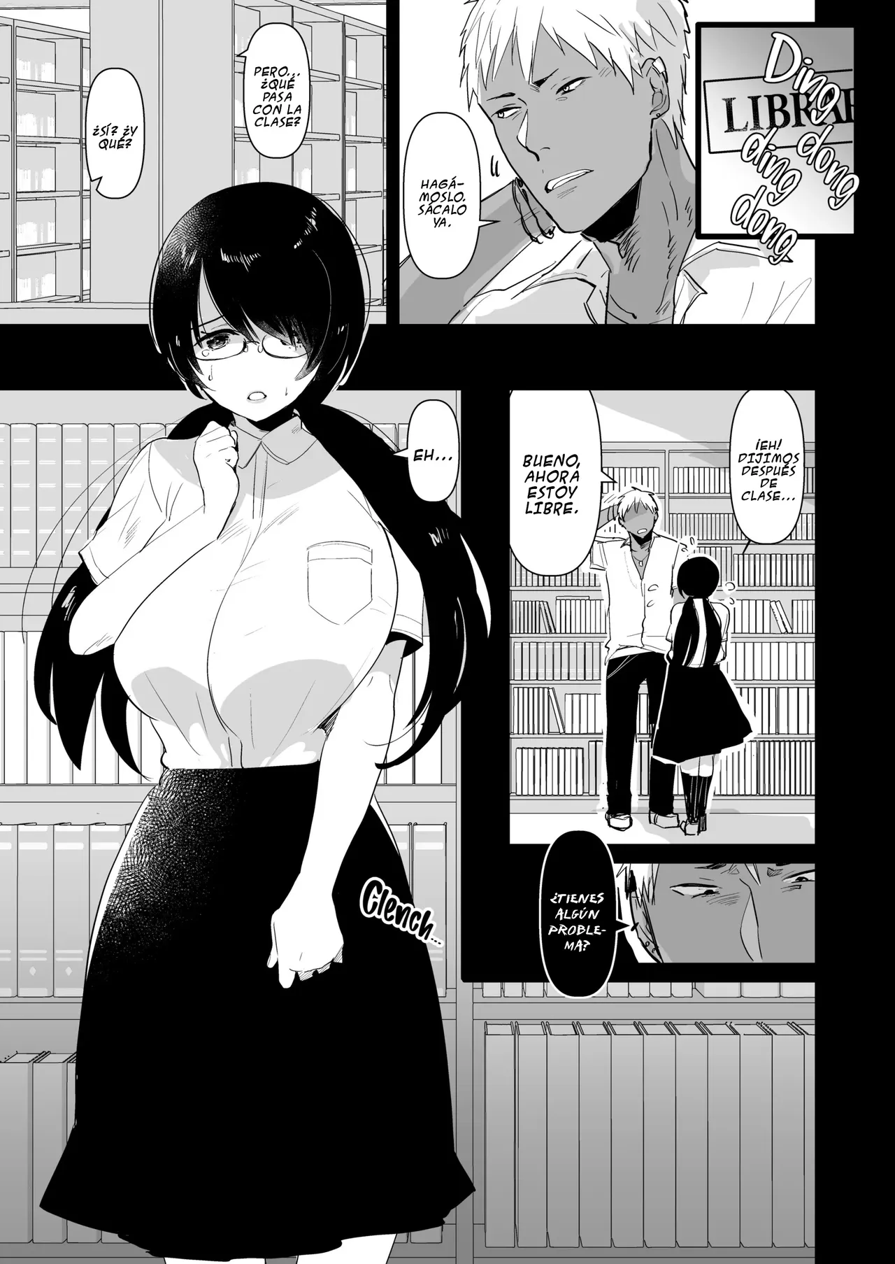 Yarichin  no Ore ga Jimi de Otonashii Kanojo  no Futanari Dekachin ni Dohamari Shiteru Hanashi page 4 full