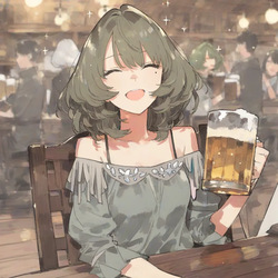 【cl-_-lo】泥酔した楓さんをお持ち帰りする話1／6【AI Generated】