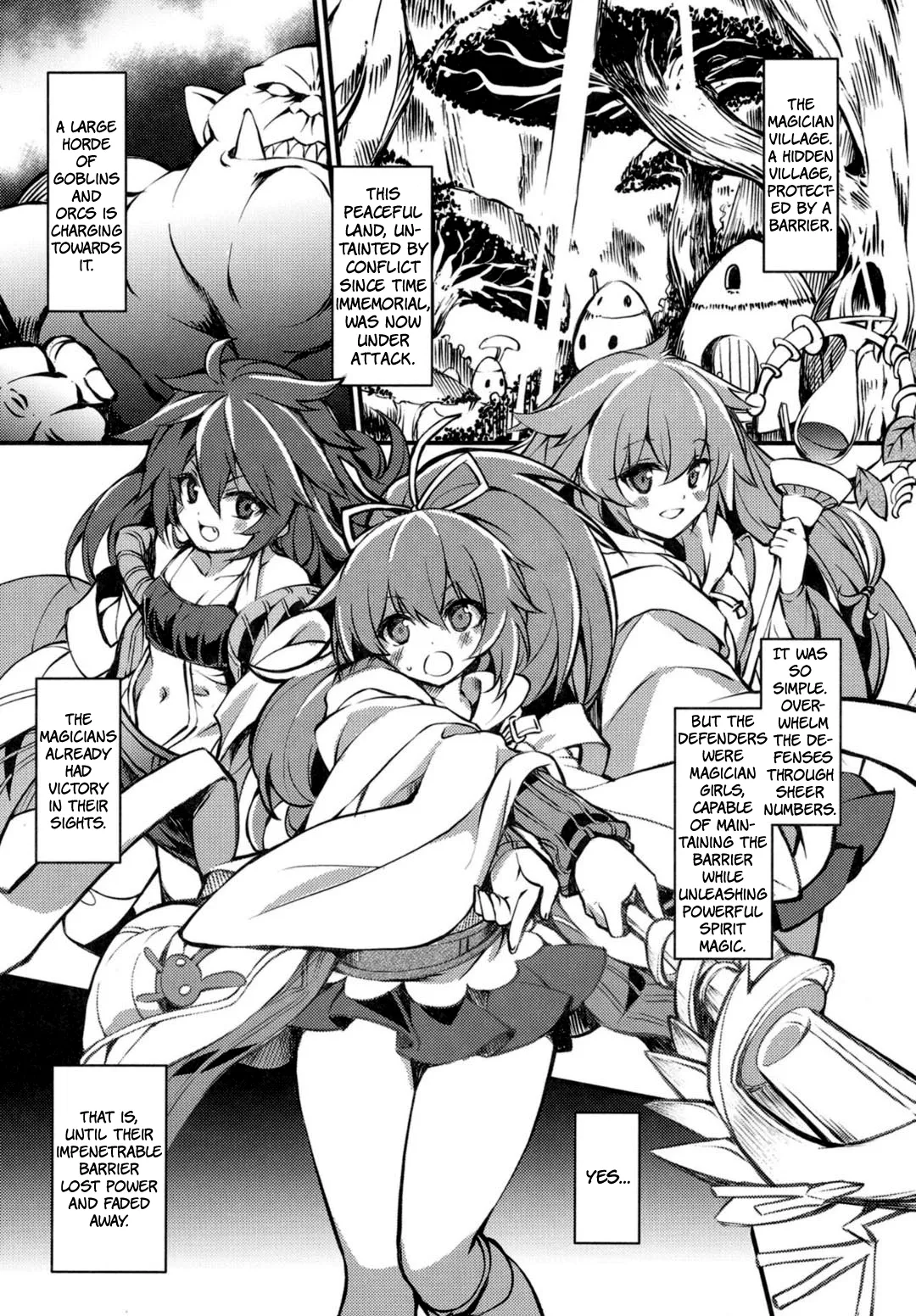 Mahauzoku no Sato ~Ingyaku no Shijuusou~ | The Magician Village ~A Quartet Bound By Depravity~ page 3 full