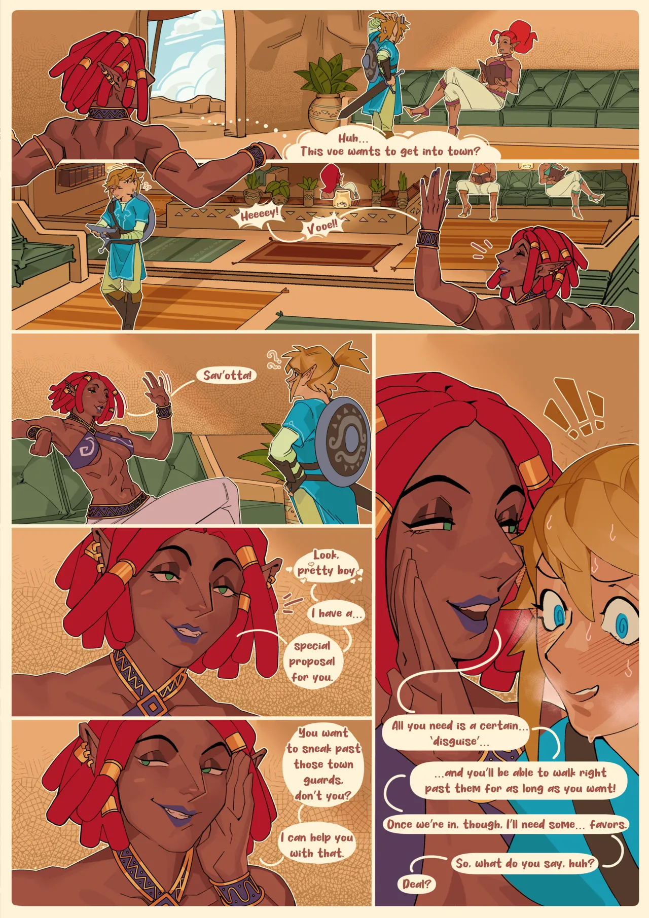 Sneaking into the Forbidden Town ch.1-3 page 12 full