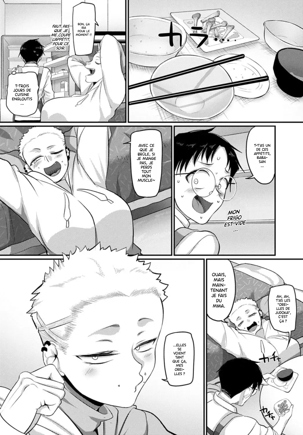 Aragae! Kinnikujyo no Mount position!! | Résiste ! La position de mount d'une femme musclée !! page 6 full