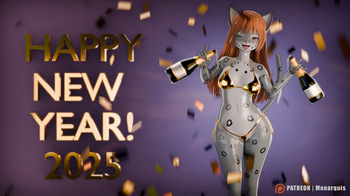 [Monarquis] Happy New Year 2025 cover