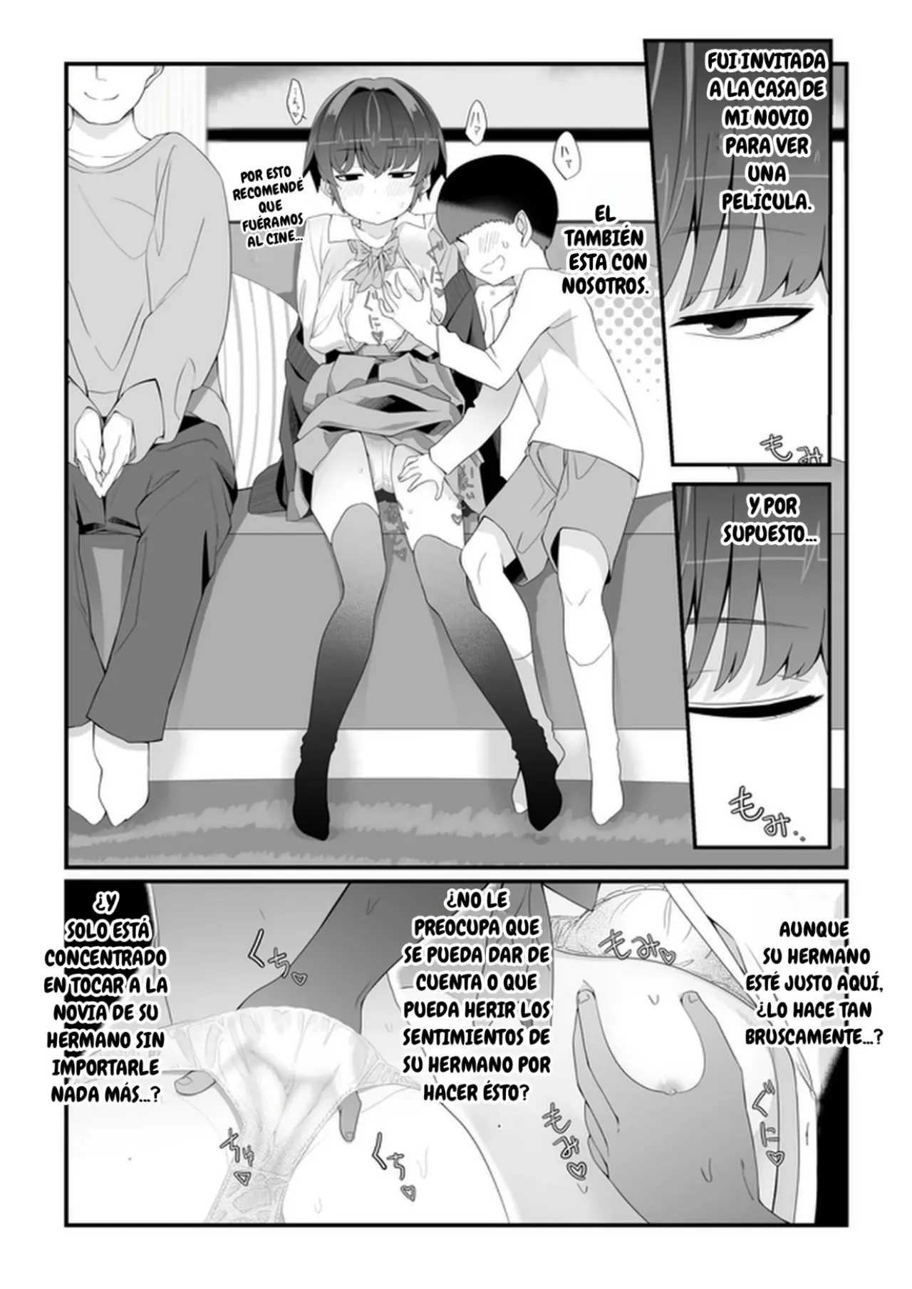Boku no Kanojo wa Angai Netorareru ~Kare Taku Hen 2~｜Mi Novia es Sorprendentemente Infiel ~En la Casa de su Novio 2~ page 2 full
