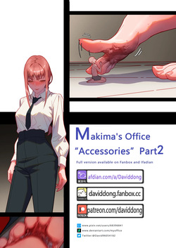 Makima's Office "Accesories" Part 2