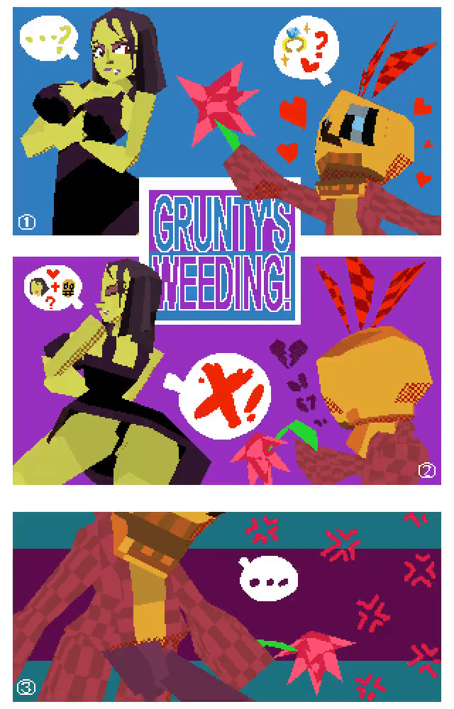 Grunty's Wedding page 1 full