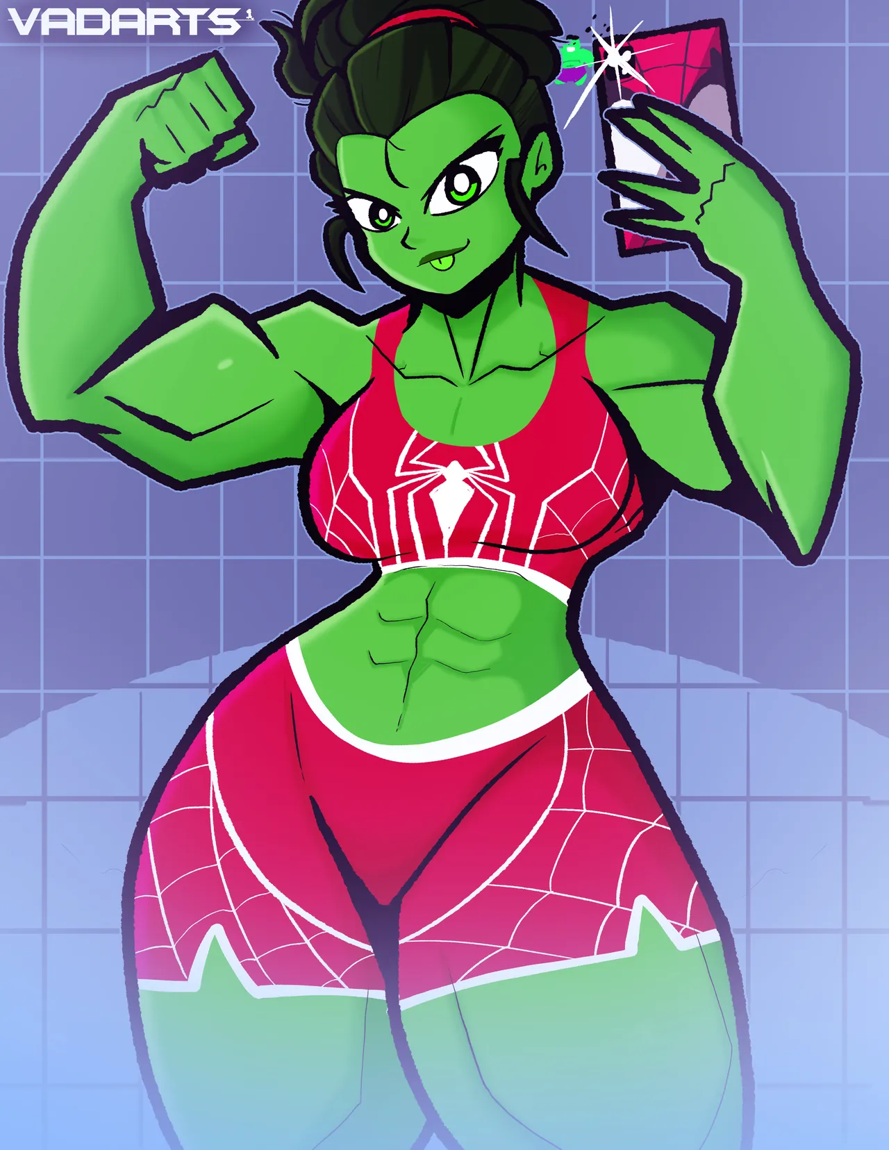 She-Hulk & Spidey page 8 full