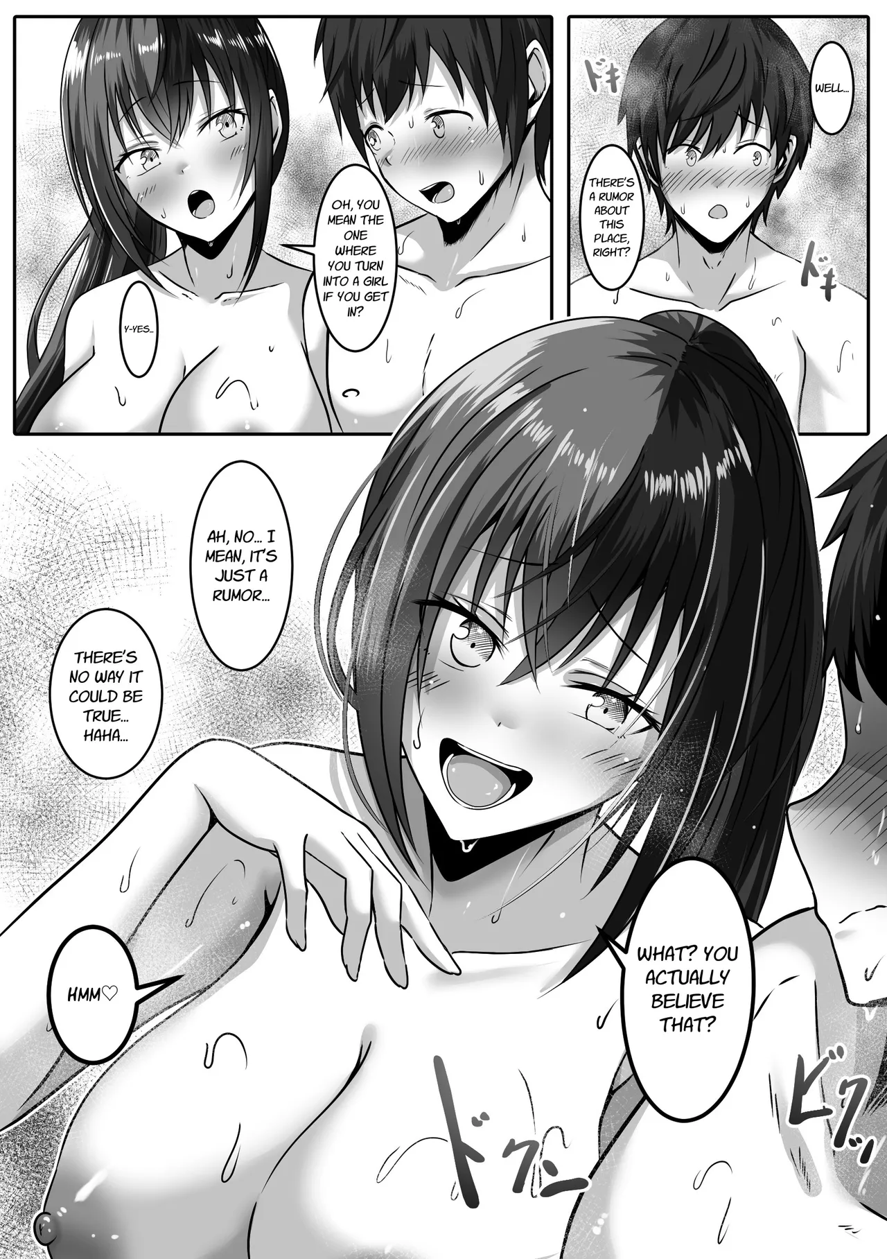 Long Soaks! The Secret Hot Spring That Turns You into a Woman page 8 full