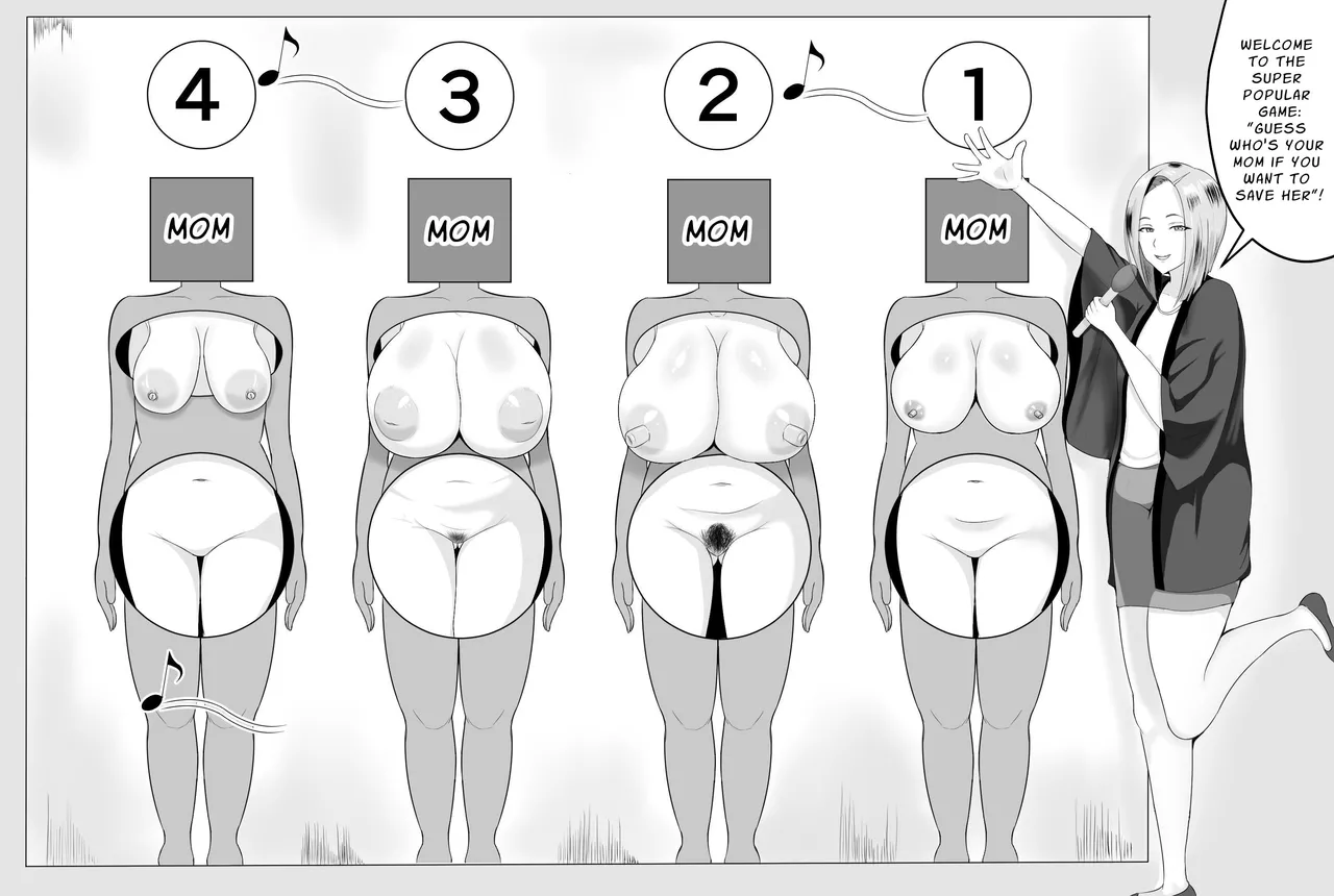 If You Want to Save your Busty Big Ass Mom, Try Guessing her Naked page 5 full