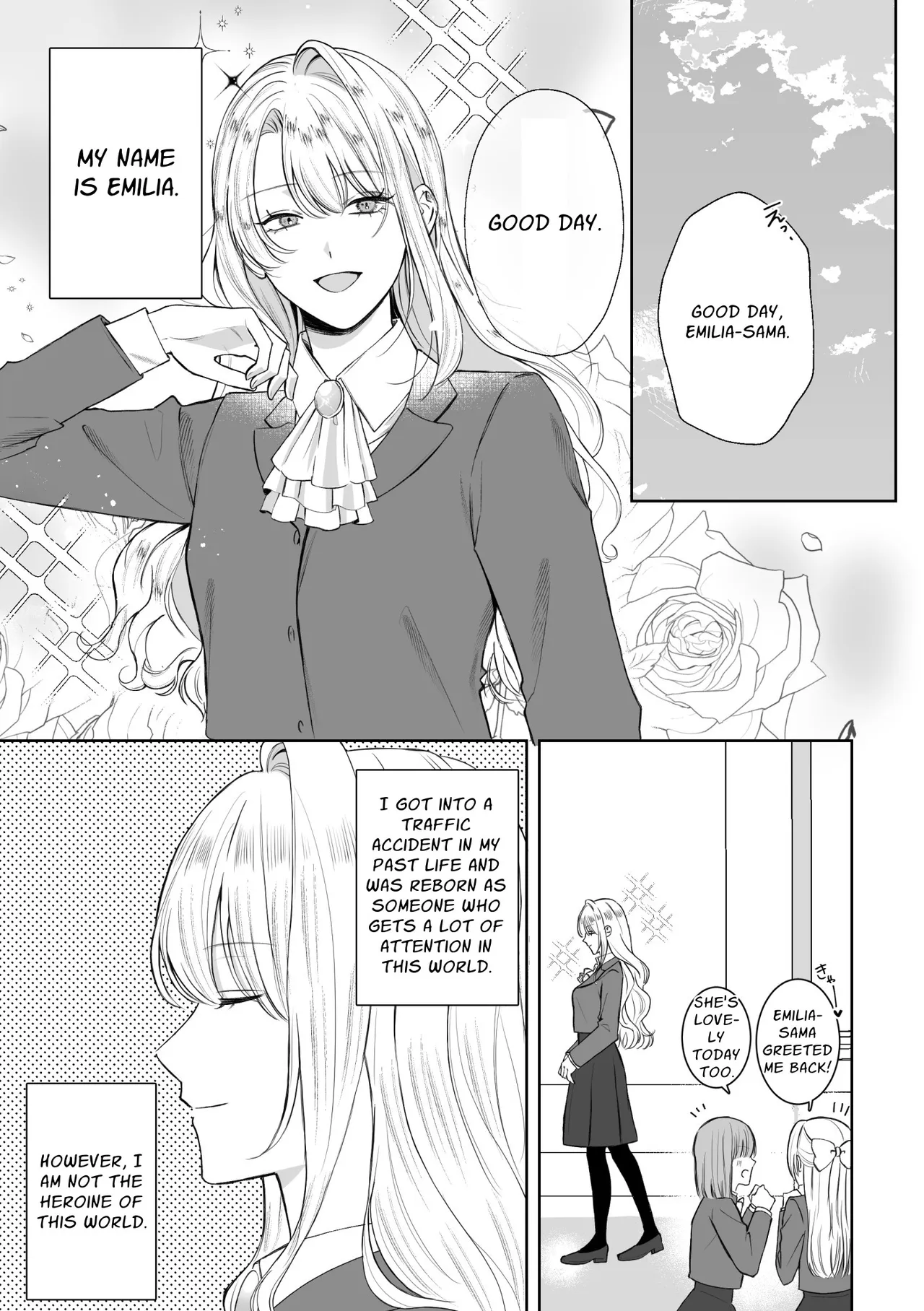 Akuyaku Reijou ni Tensei shitara Onna Shujinkou ni Sukarete shimatta Ken | Reborn as the Villainess, but the Heroine Fell in Love with Me page 3 full