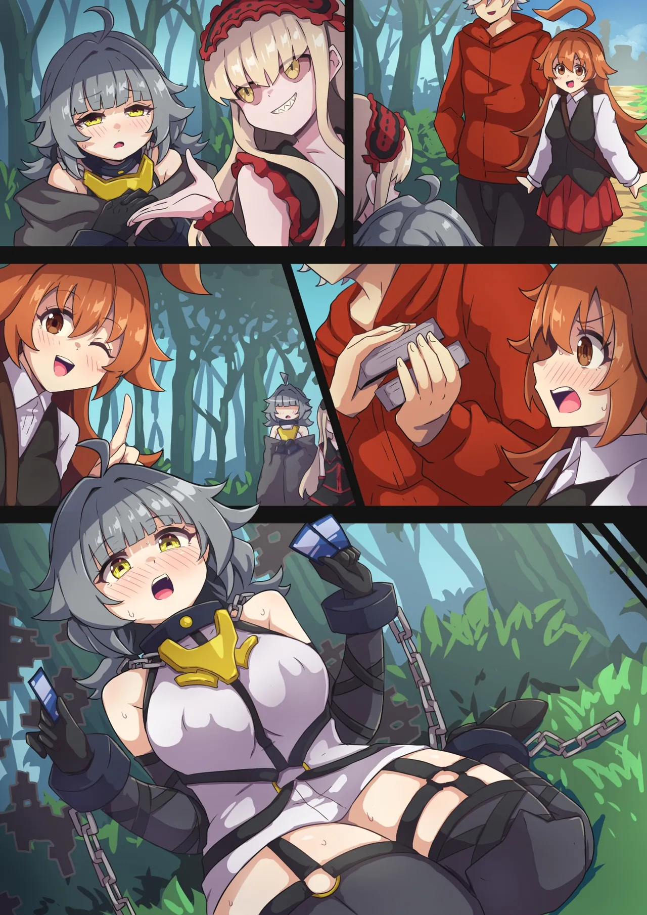 記憶喪失のヴィヴィが負けちゃう漫画 page 8 full