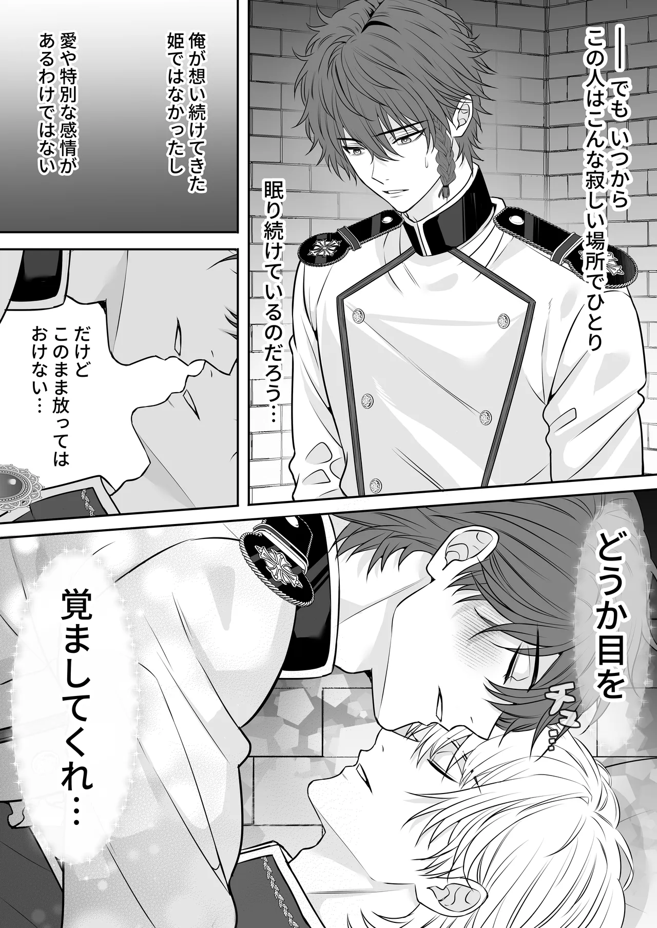 眠り姫を助けに行ったら、眠っていたのはイケメンヤンデレ王子でした page 11 full