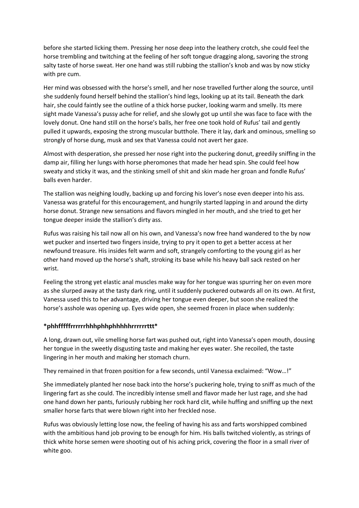 Tending to the Stallion page 3 full