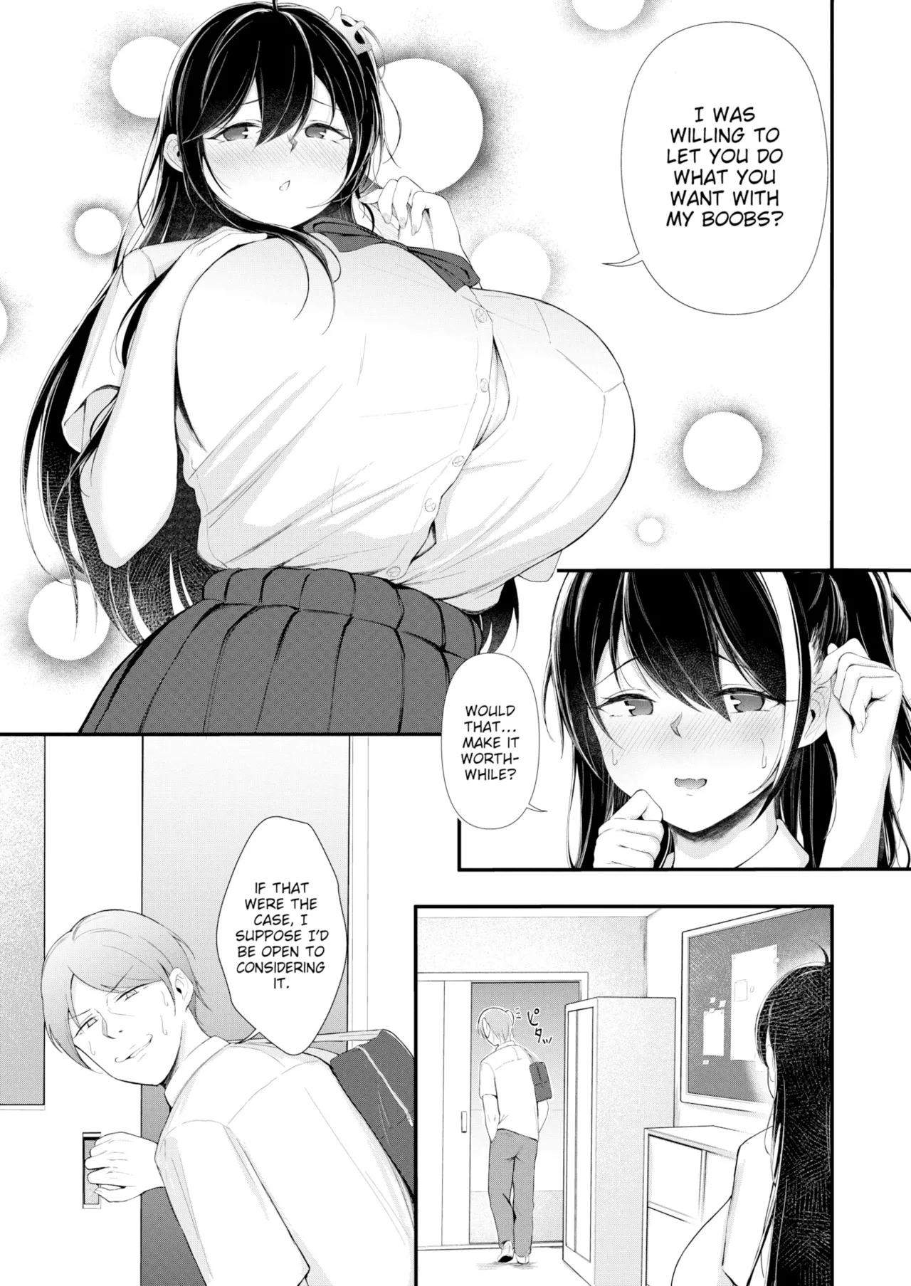 Chichi ga Aruji de Pashiri ga Ore de | Milk is King & Im Its Servant page 5 full