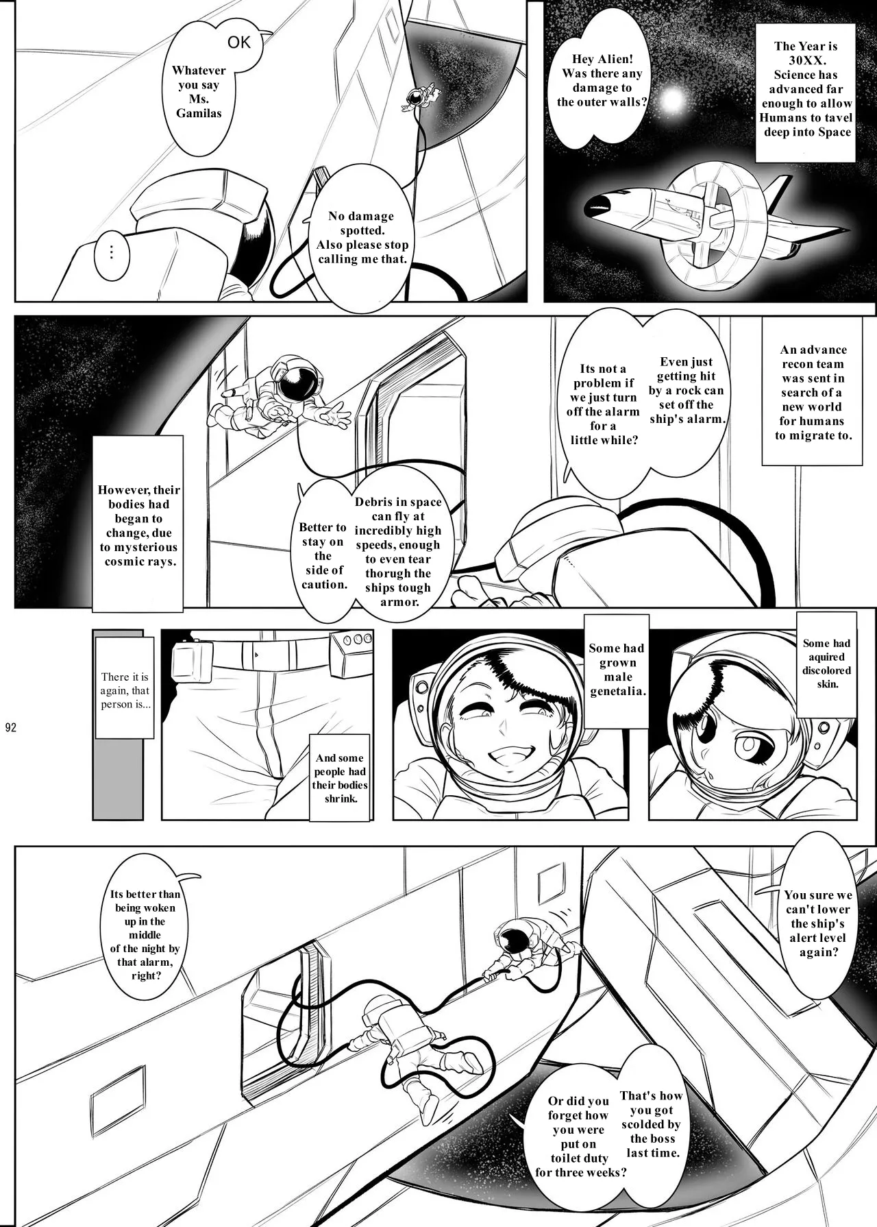 Space Battle by Kiyoshi page 2 full
