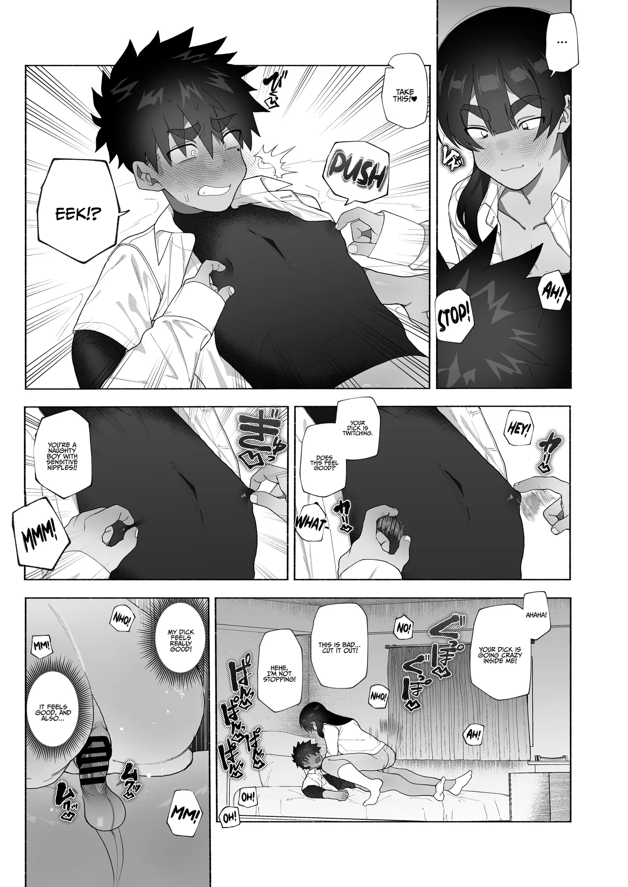 Seheya ni Tojikomerareta /  Story About How I Ended Up Doing It With An Older Crossdresser Because We Were Trapped In A Sex Room page 12 full