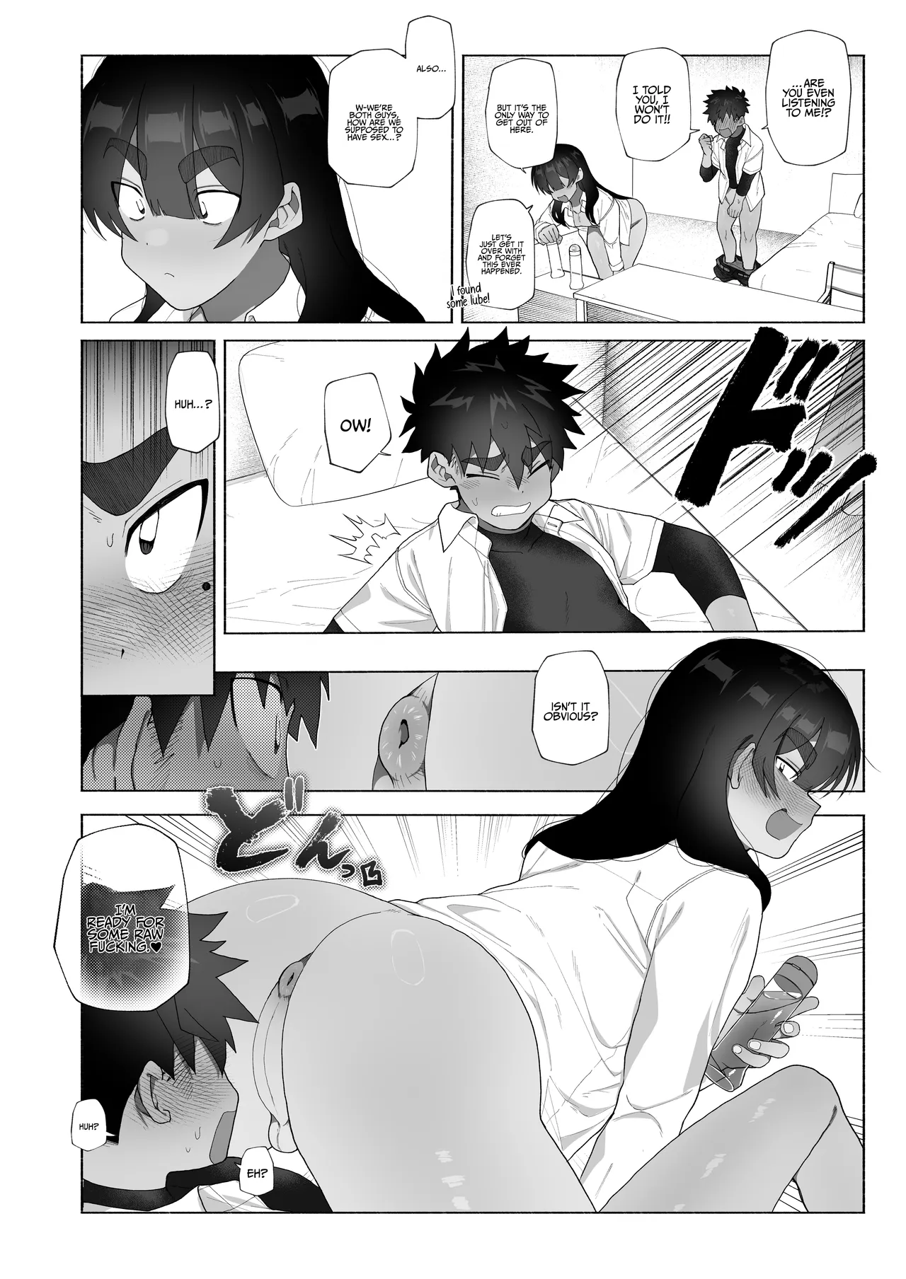 Seheya ni Tojikomerareta /  Story About How I Ended Up Doing It With An Older Crossdresser Because We Were Trapped In A Sex Room page 7 full