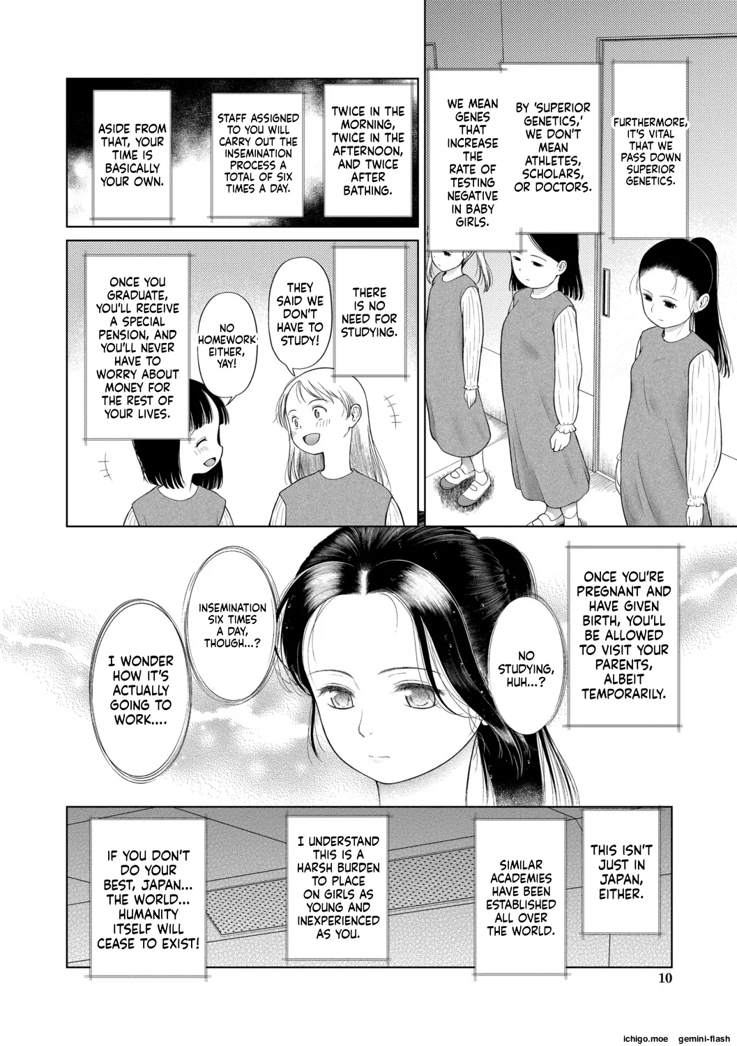 Shoujo shika Ninshin Dekinai Sekai | A WORLD WHERE ONLY YOUNG GIRLS CAN GET PREGNANT page 11 full