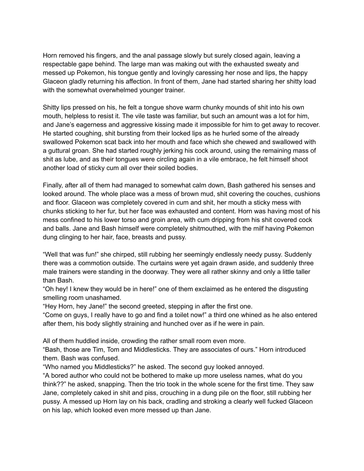 Beneath the Pokecenter: Chapter 3 page 6 full