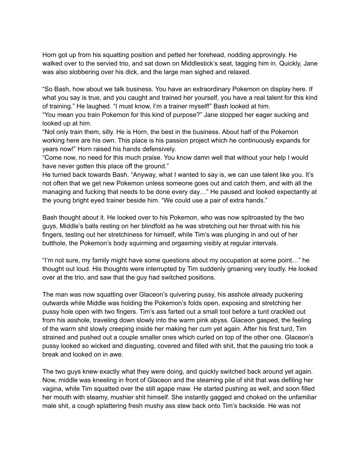 Beneath the Pokecenter: Chapter 3 page 8 full