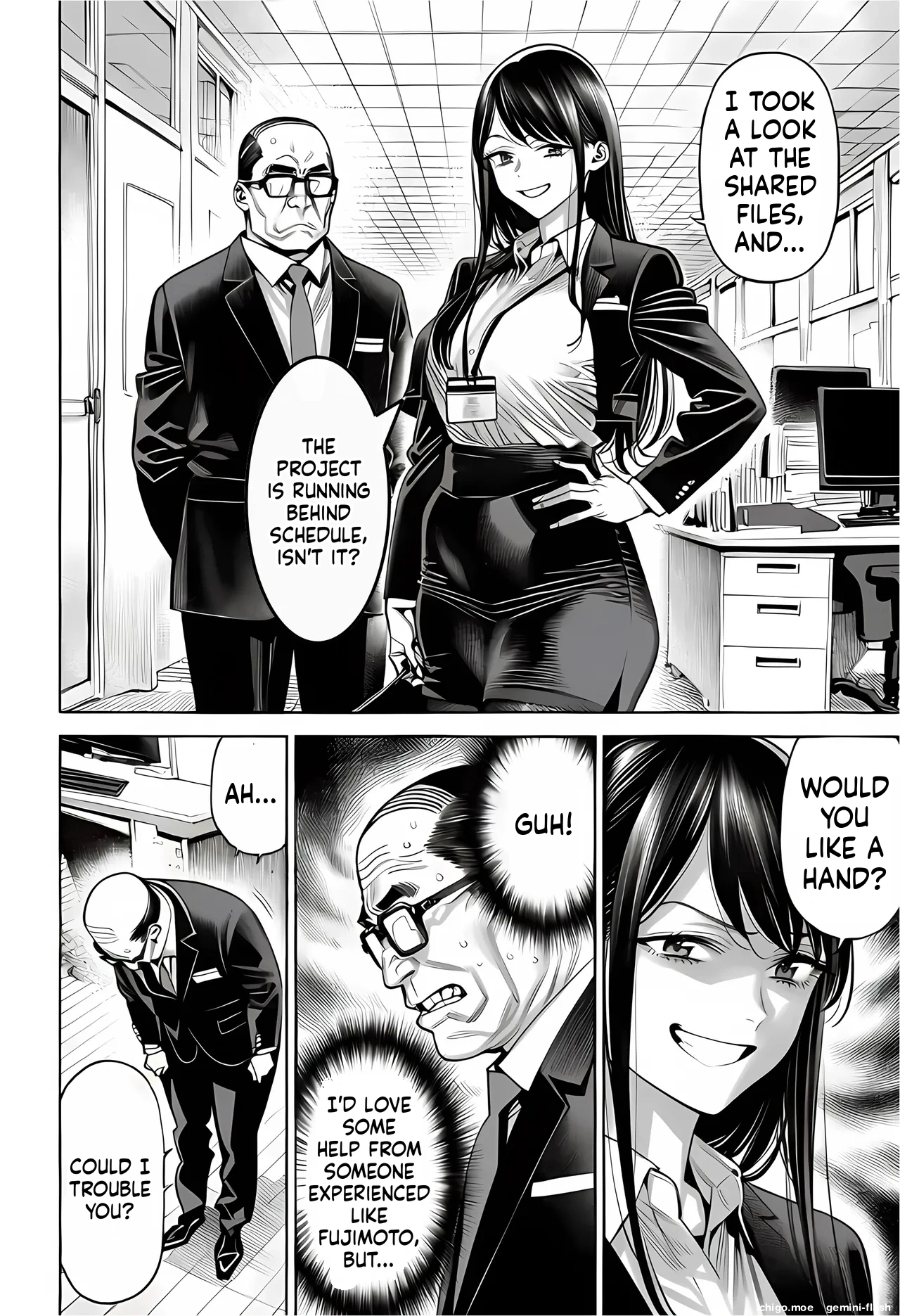 A story about turning a busty office lady who is 23 years younger than you but keeps lecturing you into your sex slave using a brainwashing app page 8 full