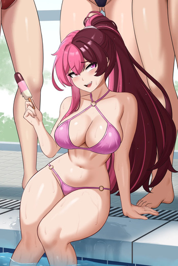 (Cslucaris) Exclusive: Neo’s found some trouble at the pool(RWBY Futa) cover