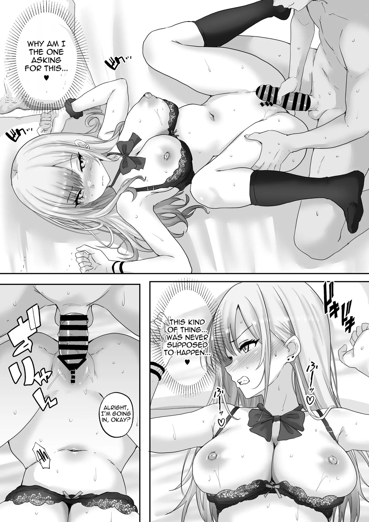 Matching Joshi Kousei no Ecchi na Seiikuki 2 Jishin Manman no Gal Joshi Kousei "Mana", Ai to Seieki de Mitashite, Hatsujou Mesu e to Otosu made~ | Matching Schoolgirls Naughty Sex Education Diary 2 Confident Gyaru Schoolgirl Mana is filled with love and semen until she turns into a horny female page 12 full