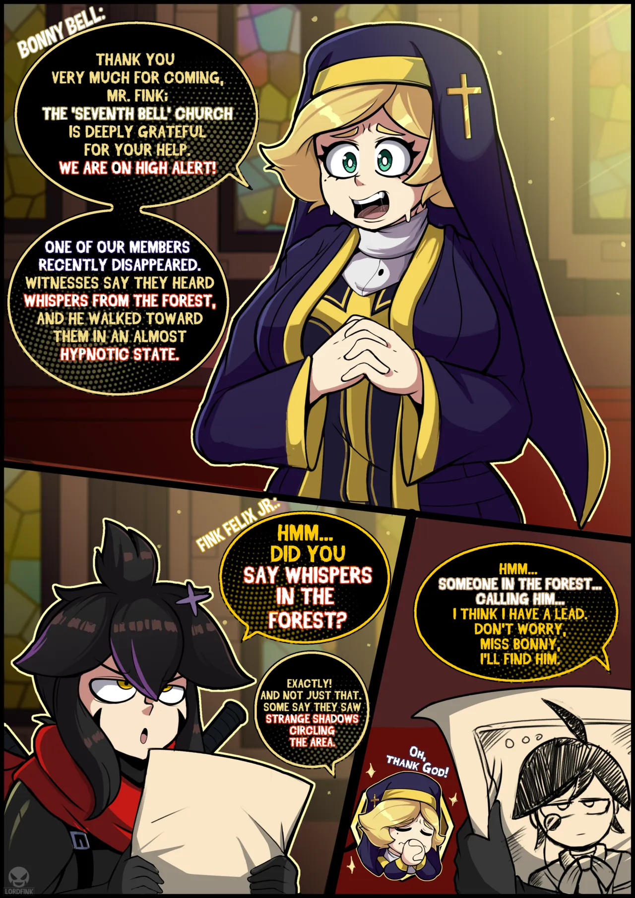 Bonds of the Forest page 1 full
