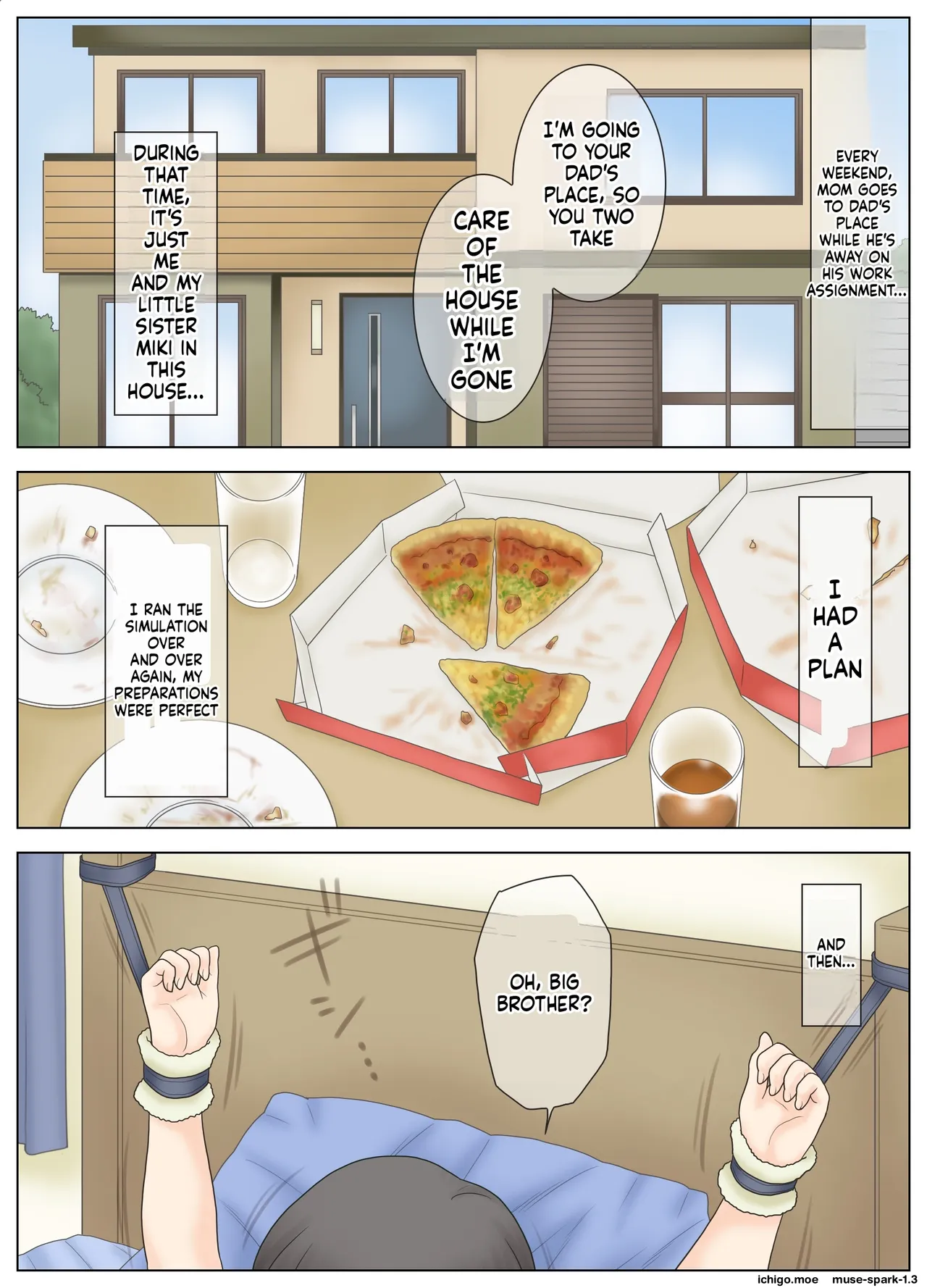 Kawaii Imouto wo Kousoku Shite Mekakushi Shite Iroiro Shita Kekka page 3 full