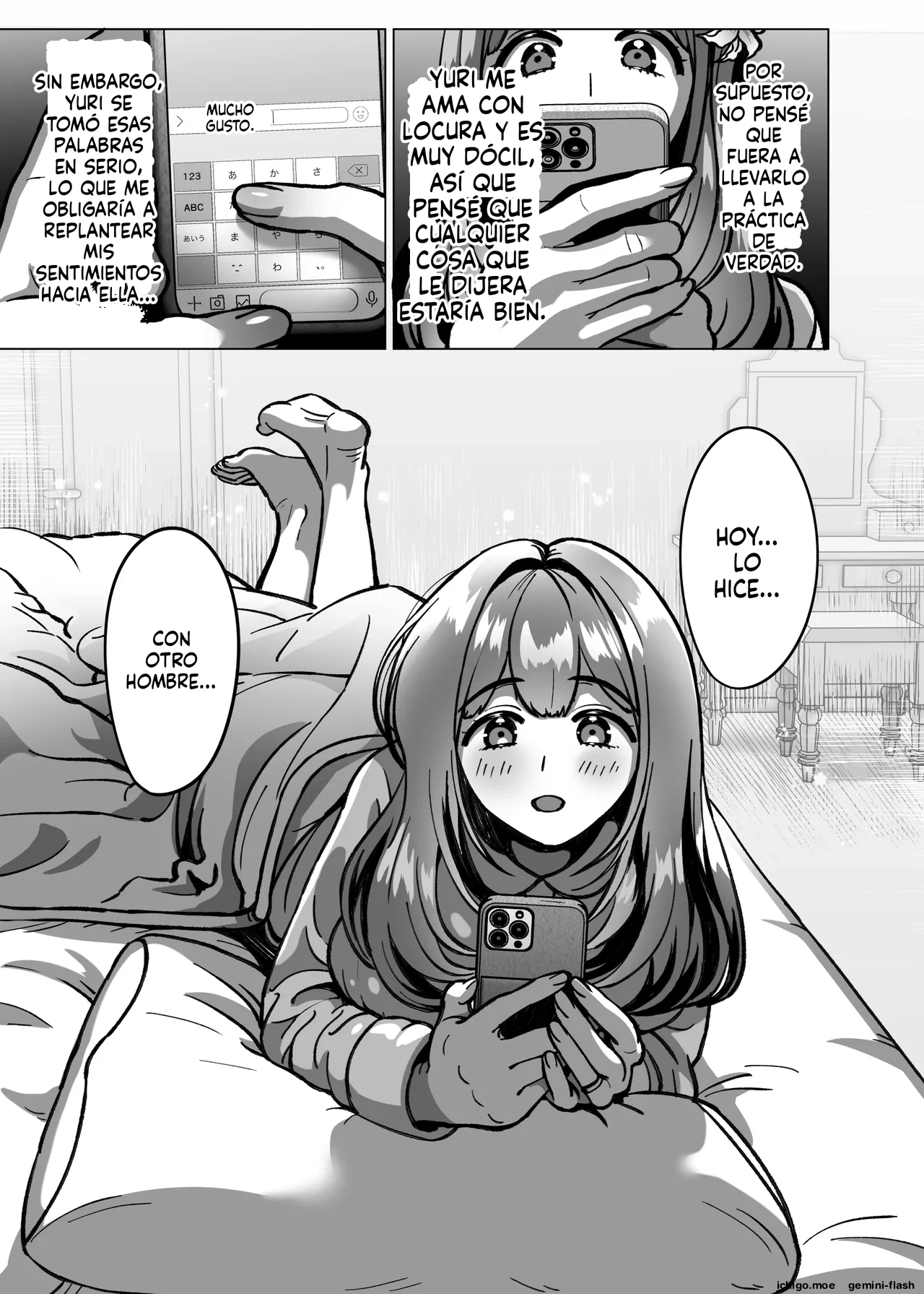 Kyou ne, Hoka no Hito ni Dakarete Kita yo Seiso Tsuma kara no Netorare Houkoku  MTL page 5 full