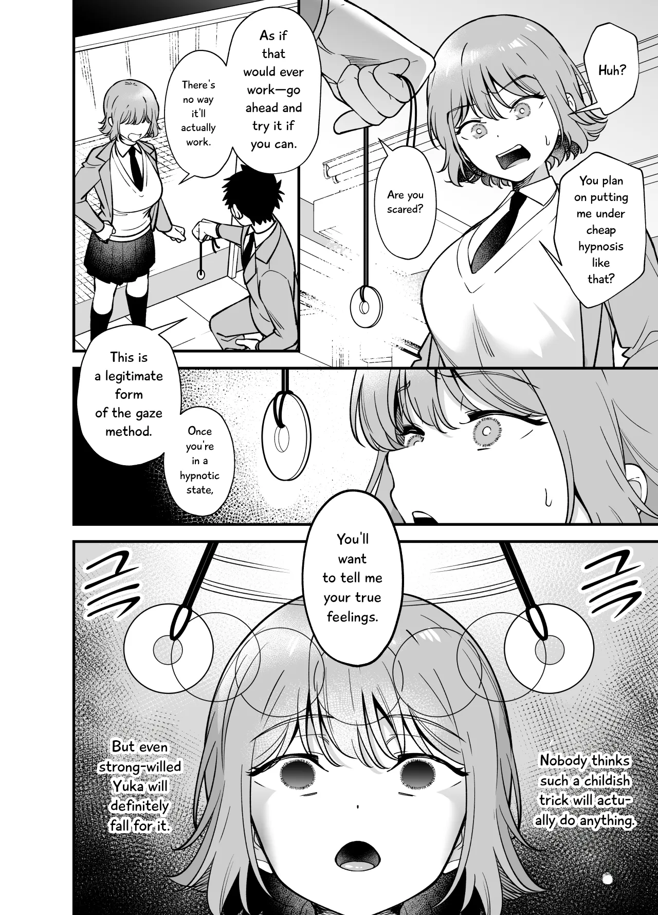 Tsundere Osananajimi ni Saiminjutsu o Kaketara Hanpa ni Jiga ga Nokotteta Hanashi page 6 full