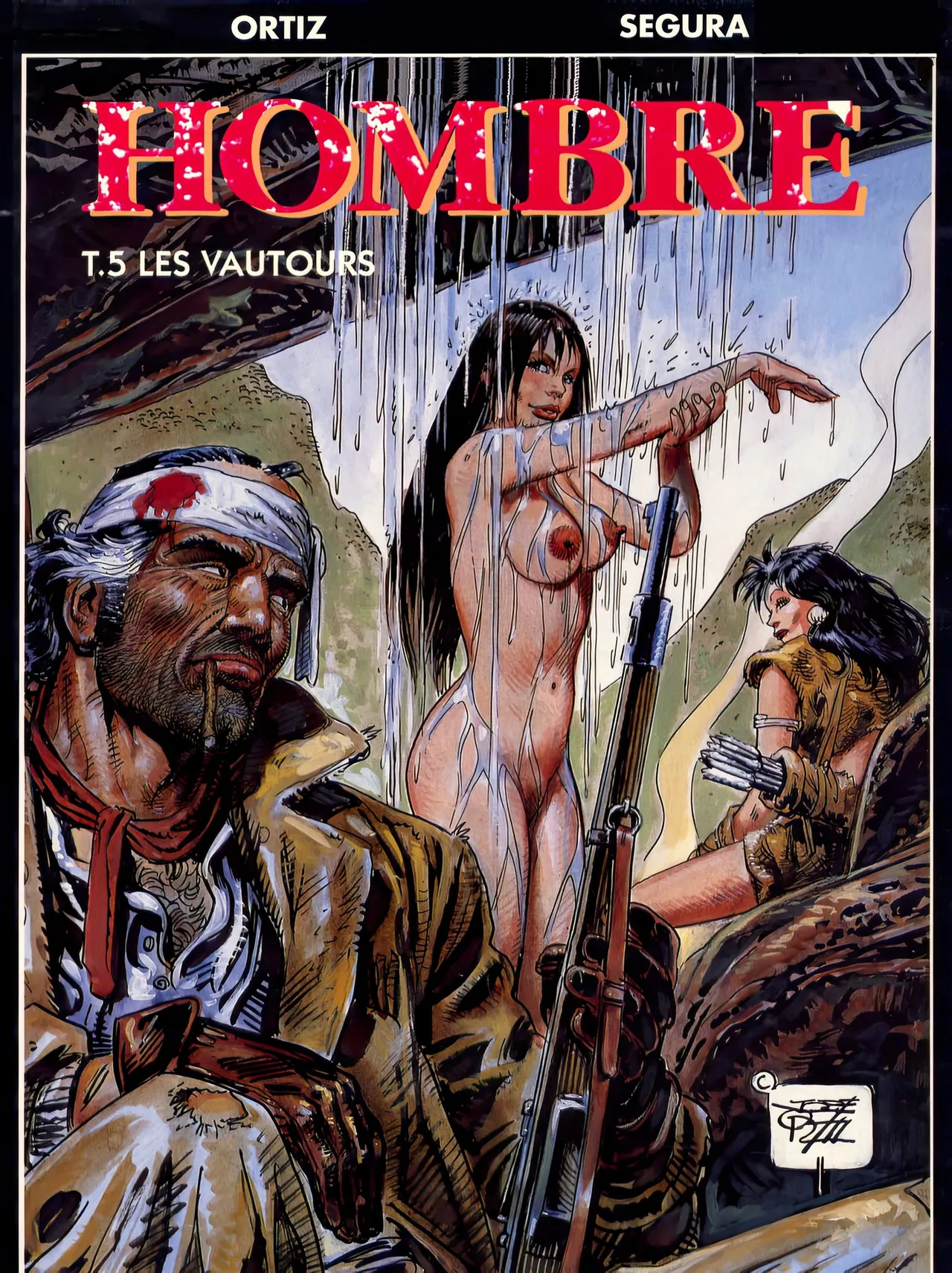 Hombre - T5 - Les vautours page 1 full