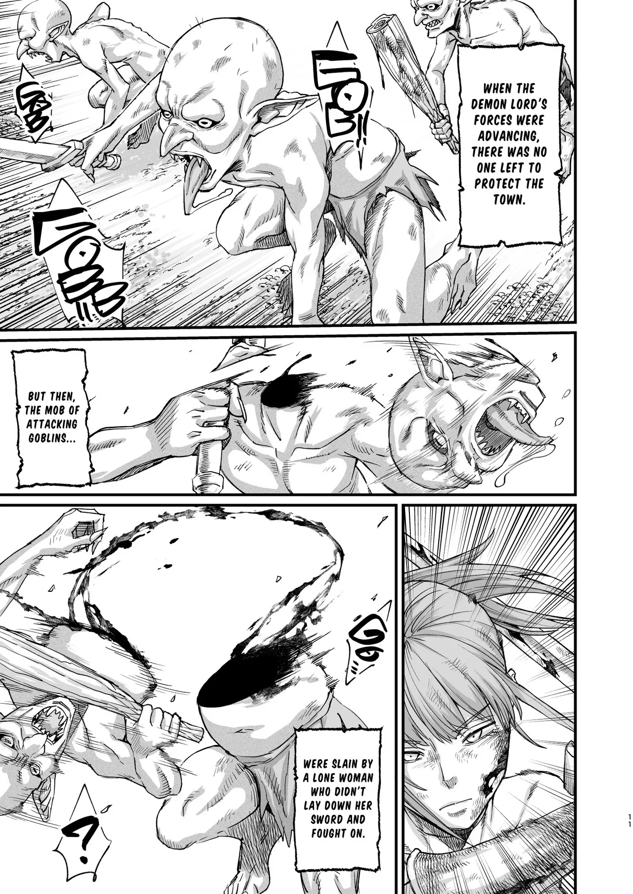Katsute Eiyu datta, Onna Tachihe. | To the Women Who Were Once Heroes page 11 full