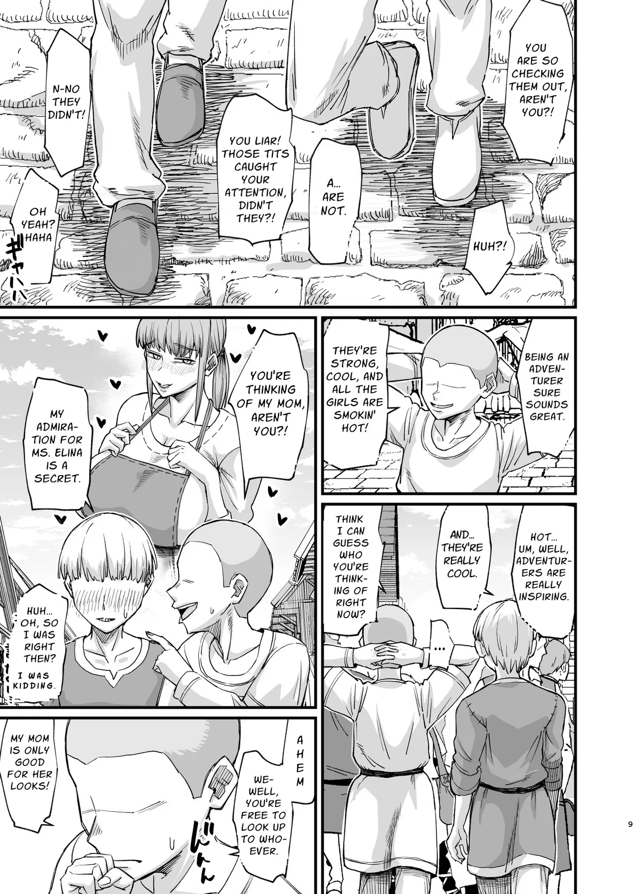 Katsute Eiyu datta, Onna Tachihe. | To the Women Who Were Once Heroes page 9 full