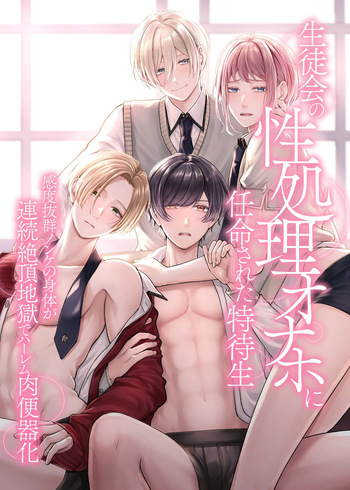 [OL] 生徒会の性処理オナホに任命された特待生～感度抜群ノンケの身体が連続絶頂地獄でハーレム肉便器化～ cover