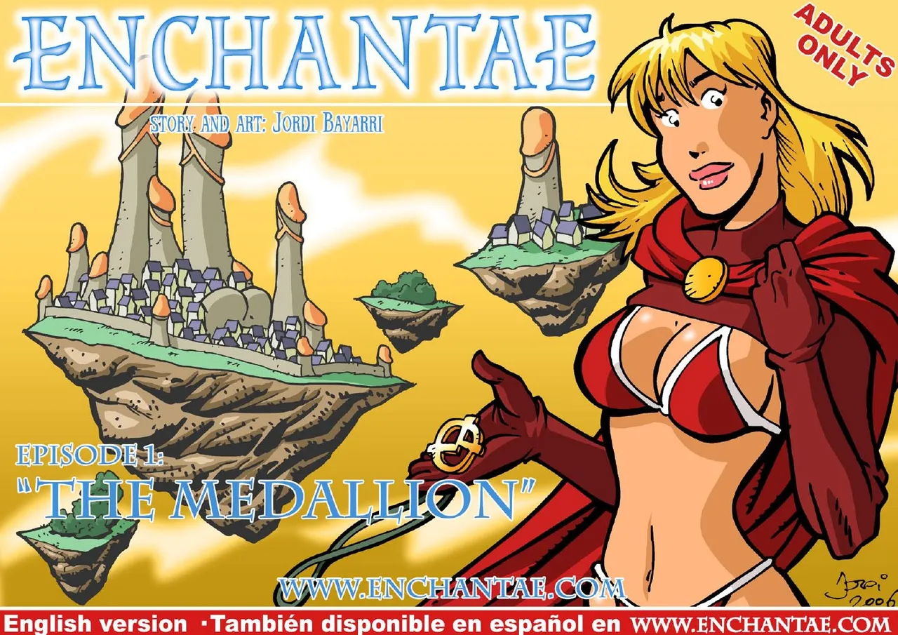 ENCHANTAE_THE MEDALLION_Sex At The City_VOLUME 1 _Jordi Bayarri page 1 full