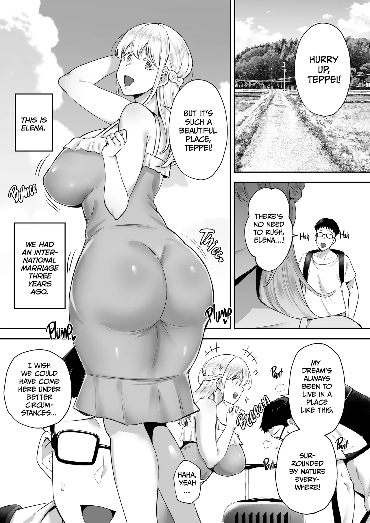 ガガーリン吉 2024.03.03 Cuckolded Busty Blonde Wife Elena  webp English page 2 full