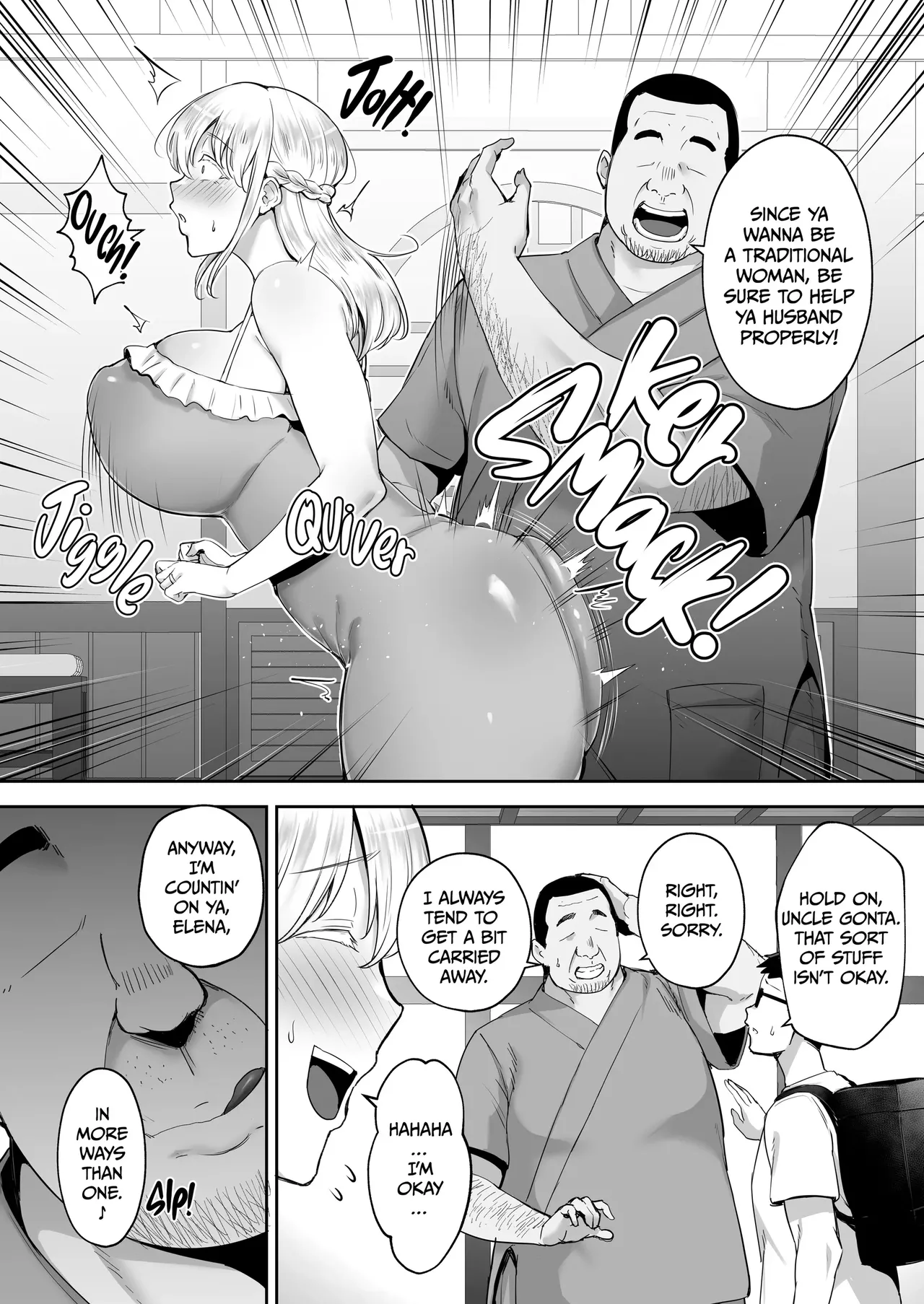 ガガーリン吉 2024.03.03 Cuckolded Busty Blonde Wife Elena  webp English page 5 full