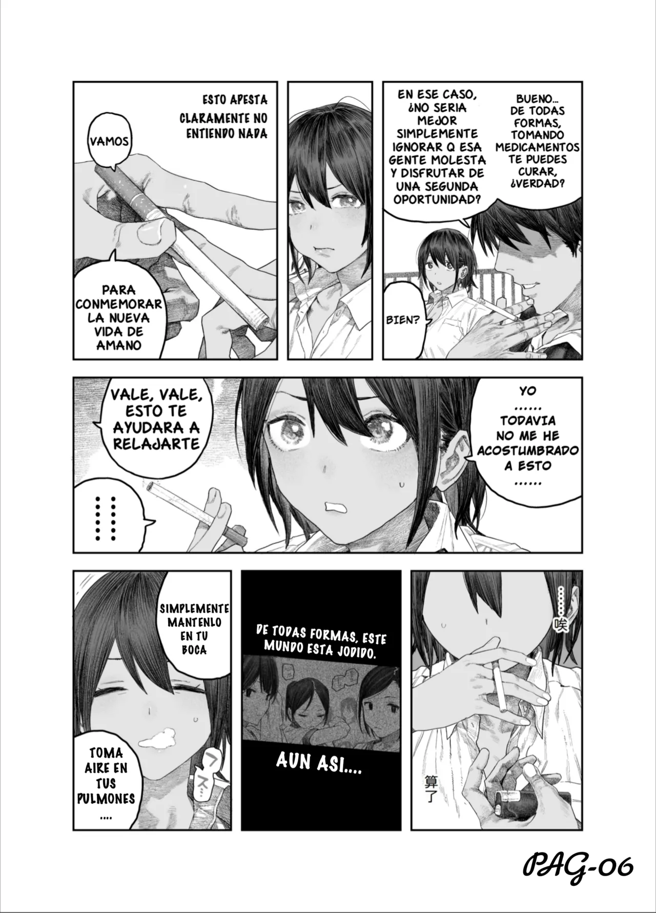 TS Kouhai, Mesu ni Naru.~Mekakushi Zenra de Echiechi Seikatsu~ page 7 full