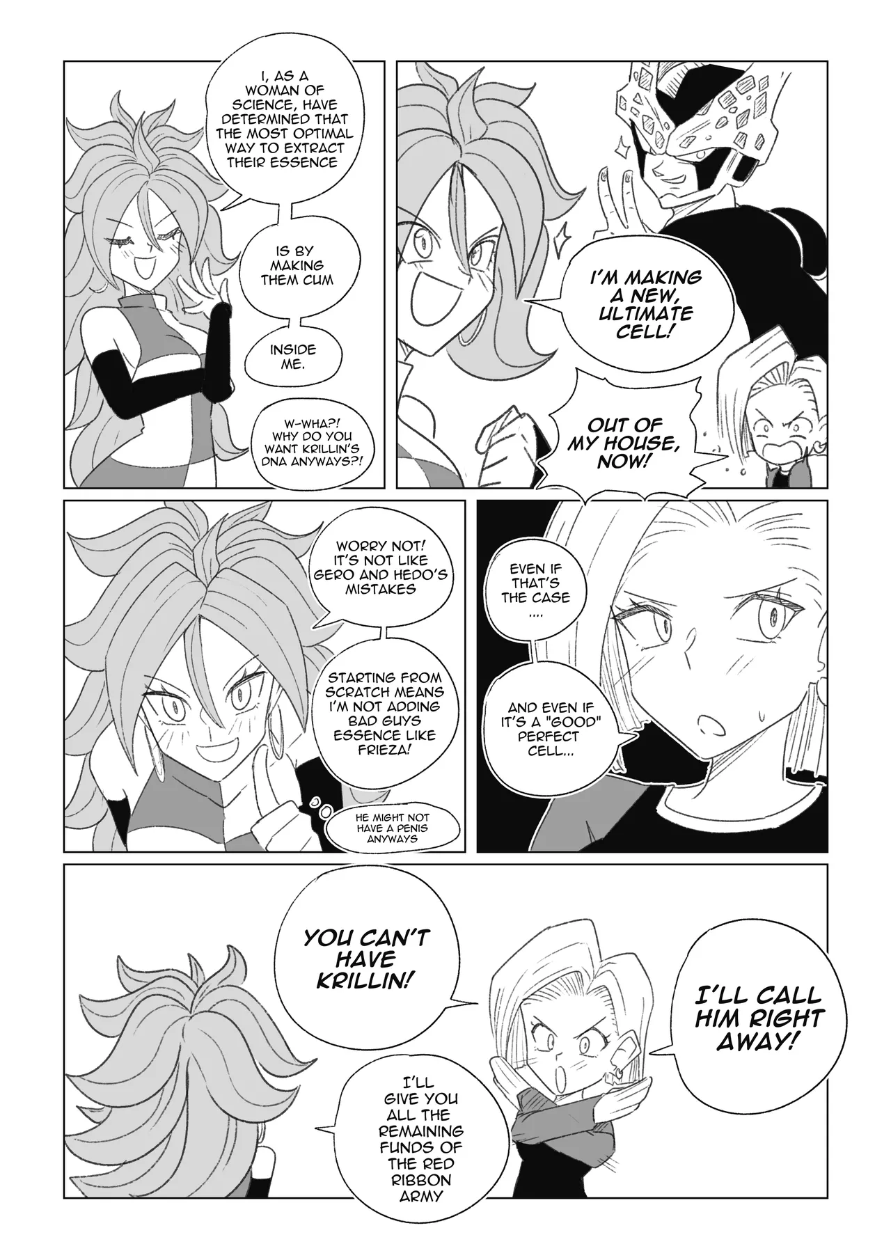 Science with the Z-Warriors! Ch. 1-3 page 10 full