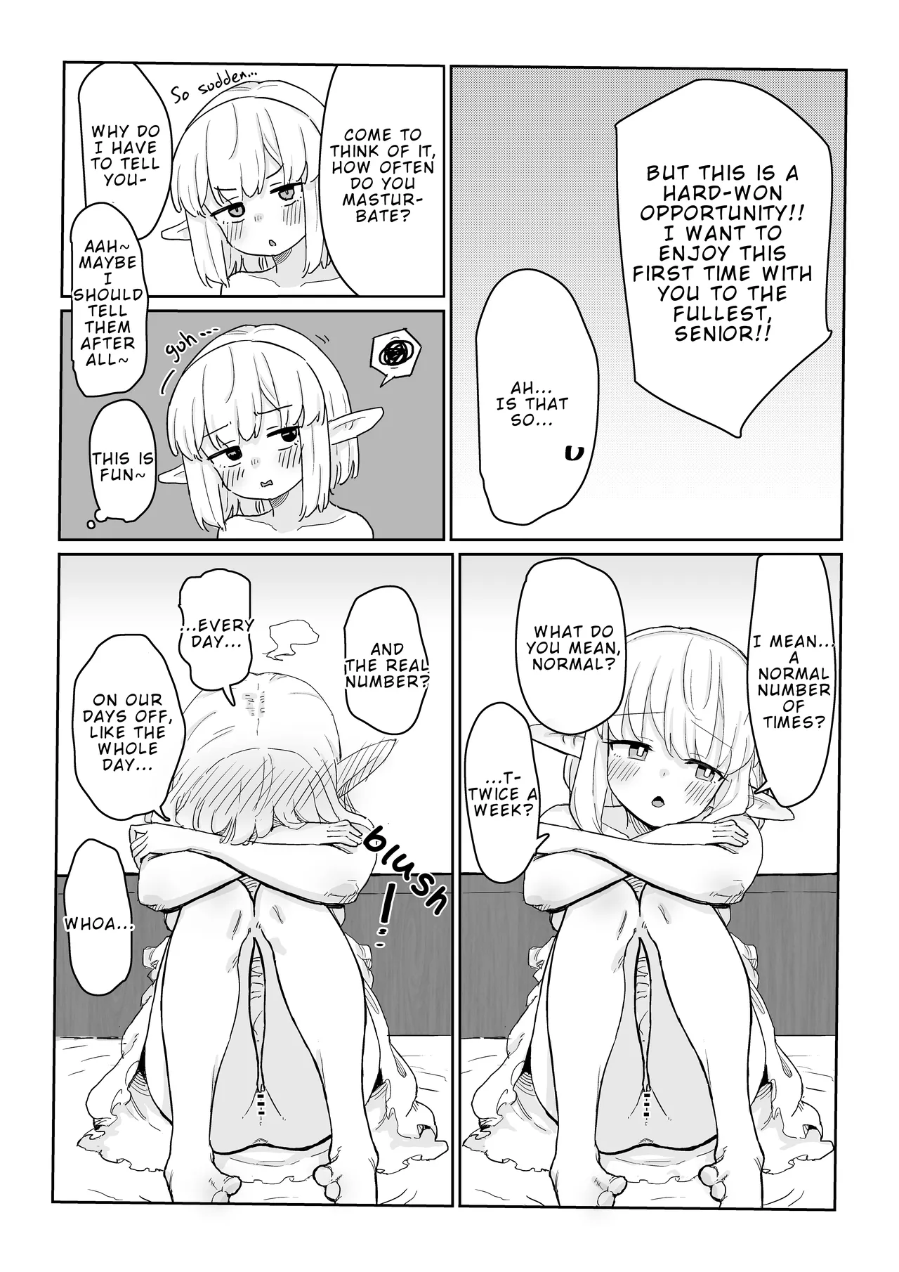 Onaji Party no Cool-kei Elf ga Ura de wa Otona no Omocha de Asobu Hentai Datta node Sex Suru Koto ni Shita | The Cool, Distant Elf in My Party Turned Out to Be a Pervert Who Plays with Adult Toys in Private, So We Had Sex page 11 full