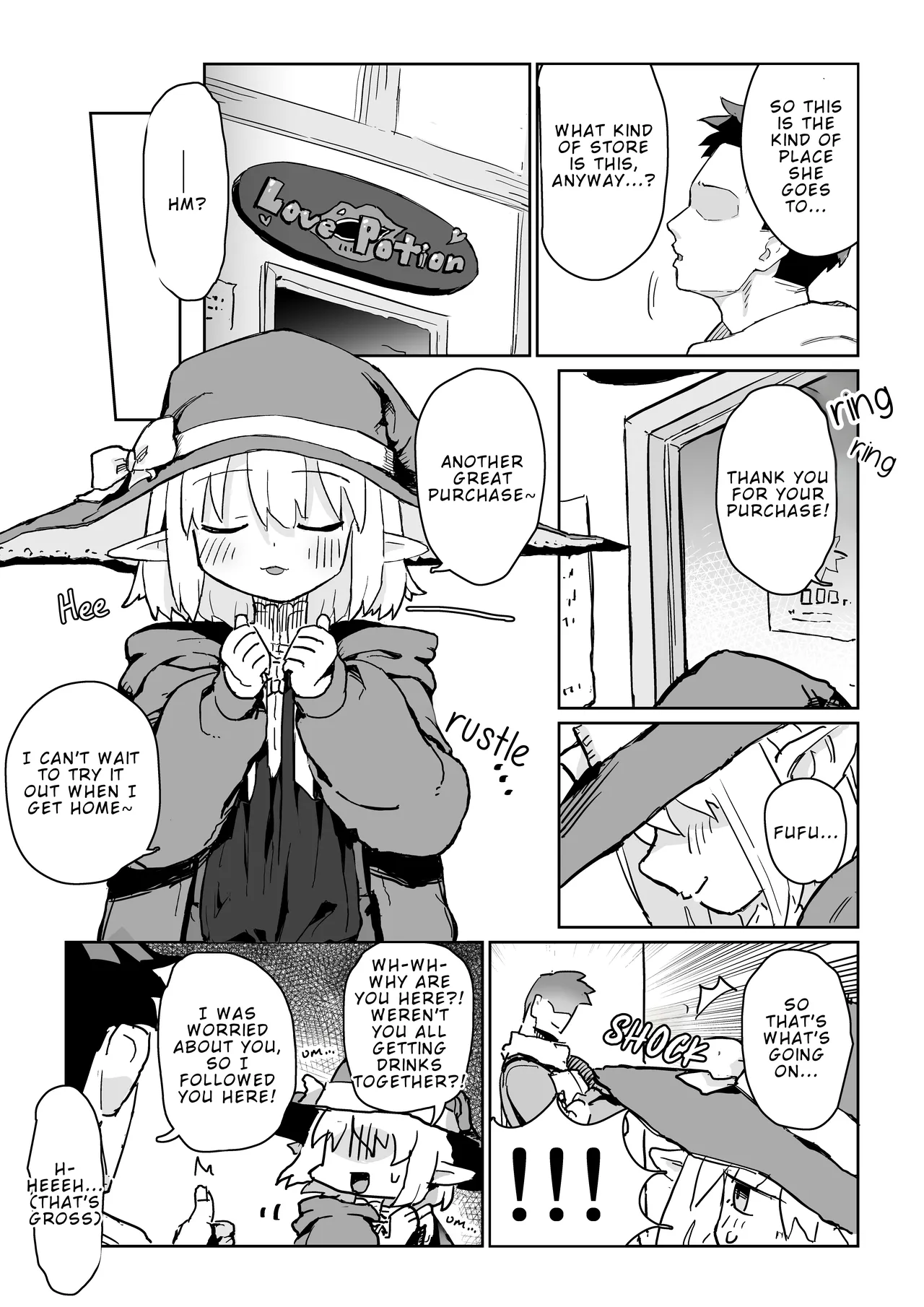Onaji Party no Cool-kei Elf ga Ura de wa Otona no Omocha de Asobu Hentai Datta node Sex Suru Koto ni Shita | The Cool, Distant Elf in My Party Turned Out to Be a Pervert Who Plays with Adult Toys in Private, So We Had Sex page 4 full