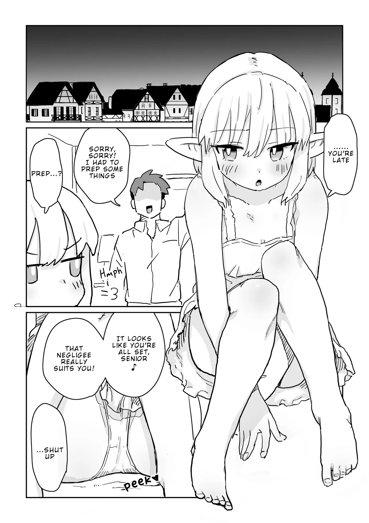 Onaji Party no Cool-kei Elf ga Ura de wa Otona no Omocha de Asobu Hentai Datta node Sex Suru Koto ni Shita | The Cool, Distant Elf in My Party Turned Out to Be a Pervert Who Plays with Adult Toys in Private, So We Had Sex page 9 full