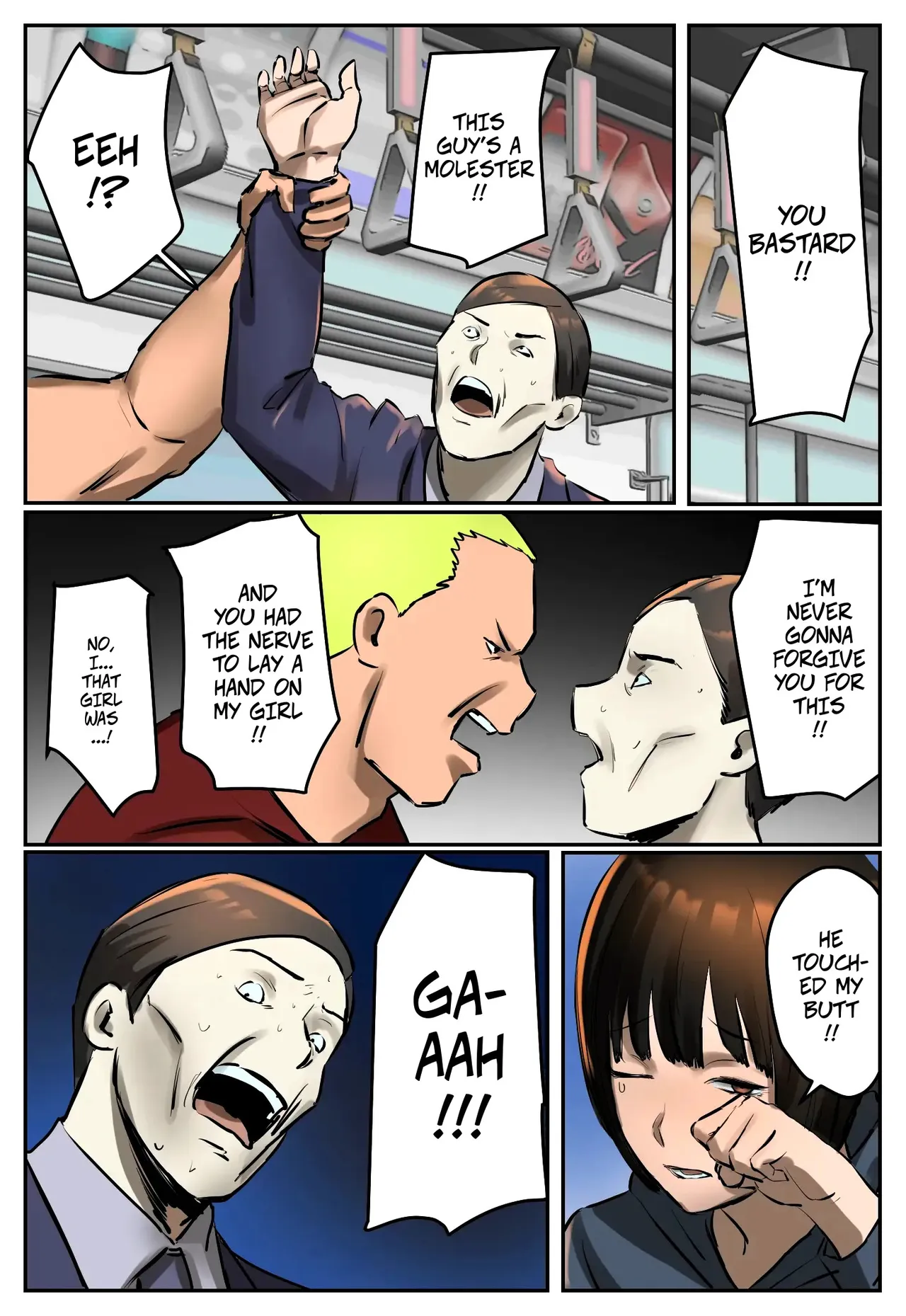 My Part-Time Job Is Getting Revenge: Framed By A Citizens Arrest Streamer -- Fukushuu Yami Beit "Shijin Taihokei Haishinsha ni Otoshiirerareta kara Fukushuu Shite Hoshii" page 5 full
