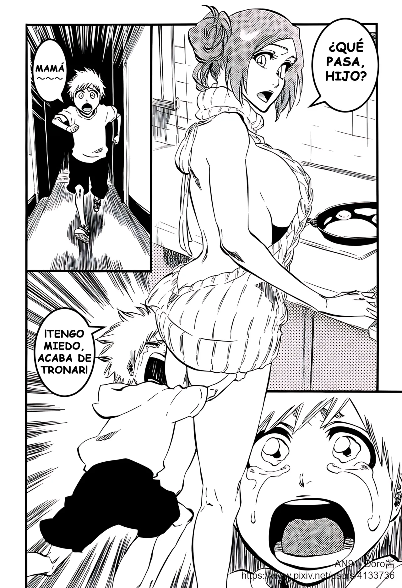 Como consiento demasiado a Kazui, no tuve más remedio que aceptar "ayudarlo" un poco page 4 full