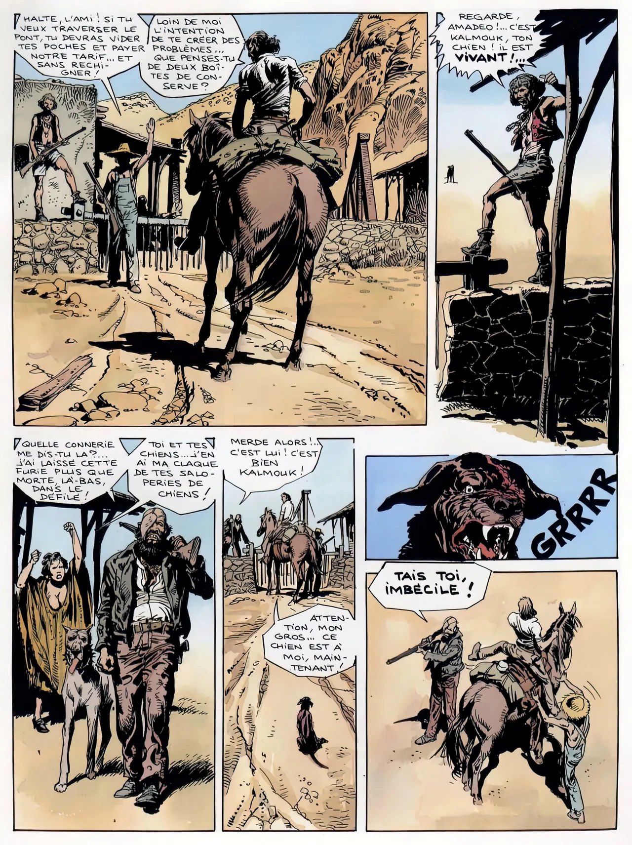Hombre - T7  - La vallee de la vengeance page 8 full