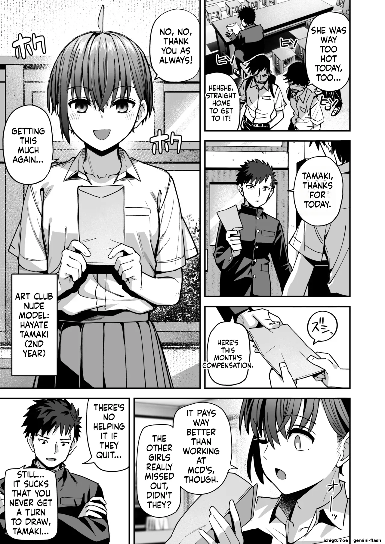 Inshuu Bijutsubu Kouhai Nude Model to Okiteyaburi no Sex ga Shita | Indecent Art Club: I would like to break the rules and fool around with my junior nude model page 6 full